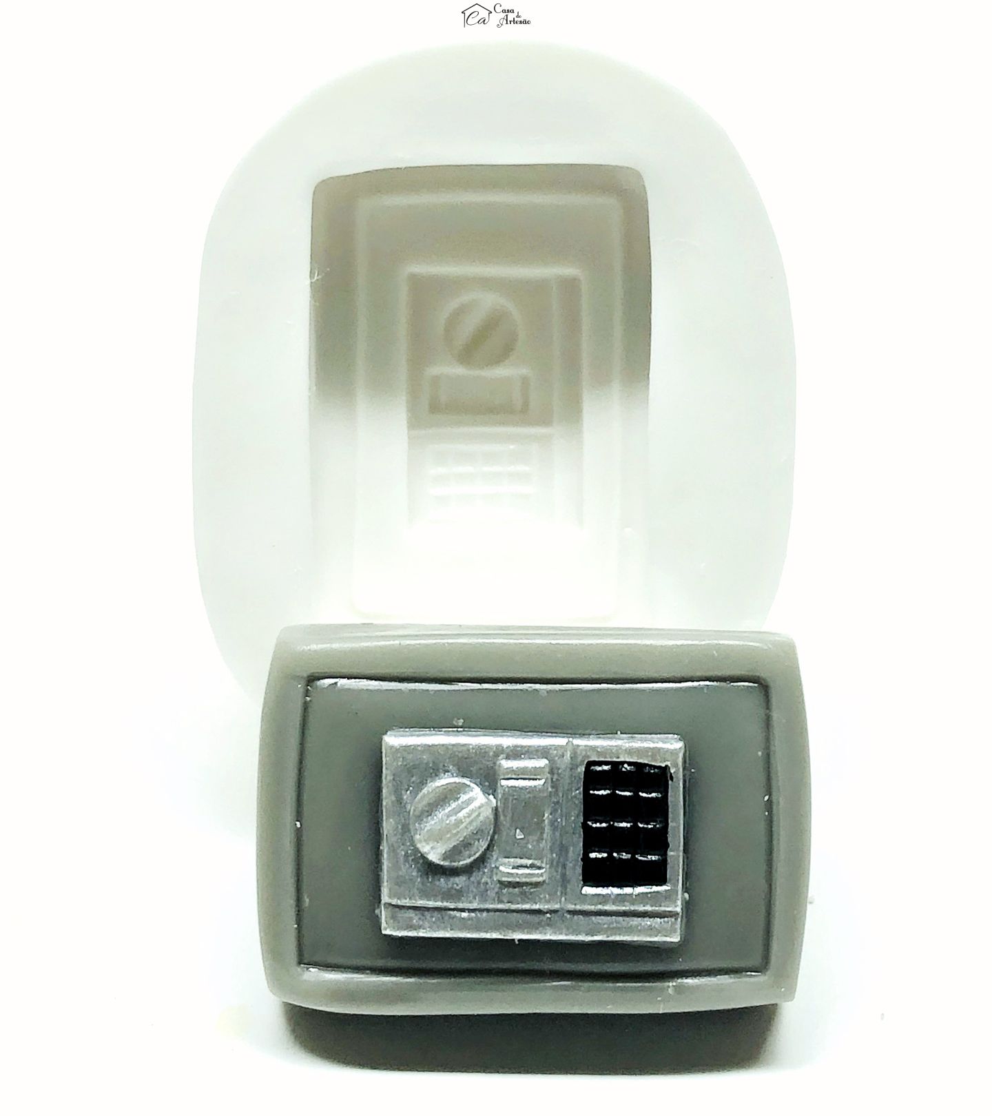 Molde de silicone - Joias - Cofre - Parede - Grande - P1013