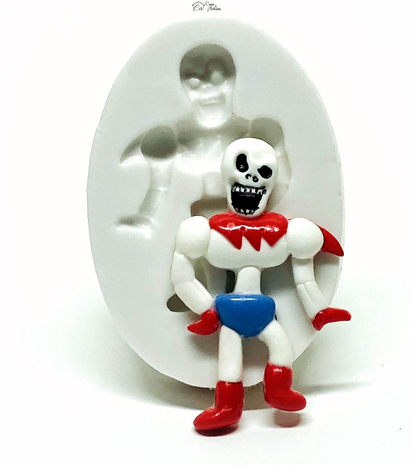 Molde de silicone - Sans Undertale - Papyrus - Pequeno - P1043