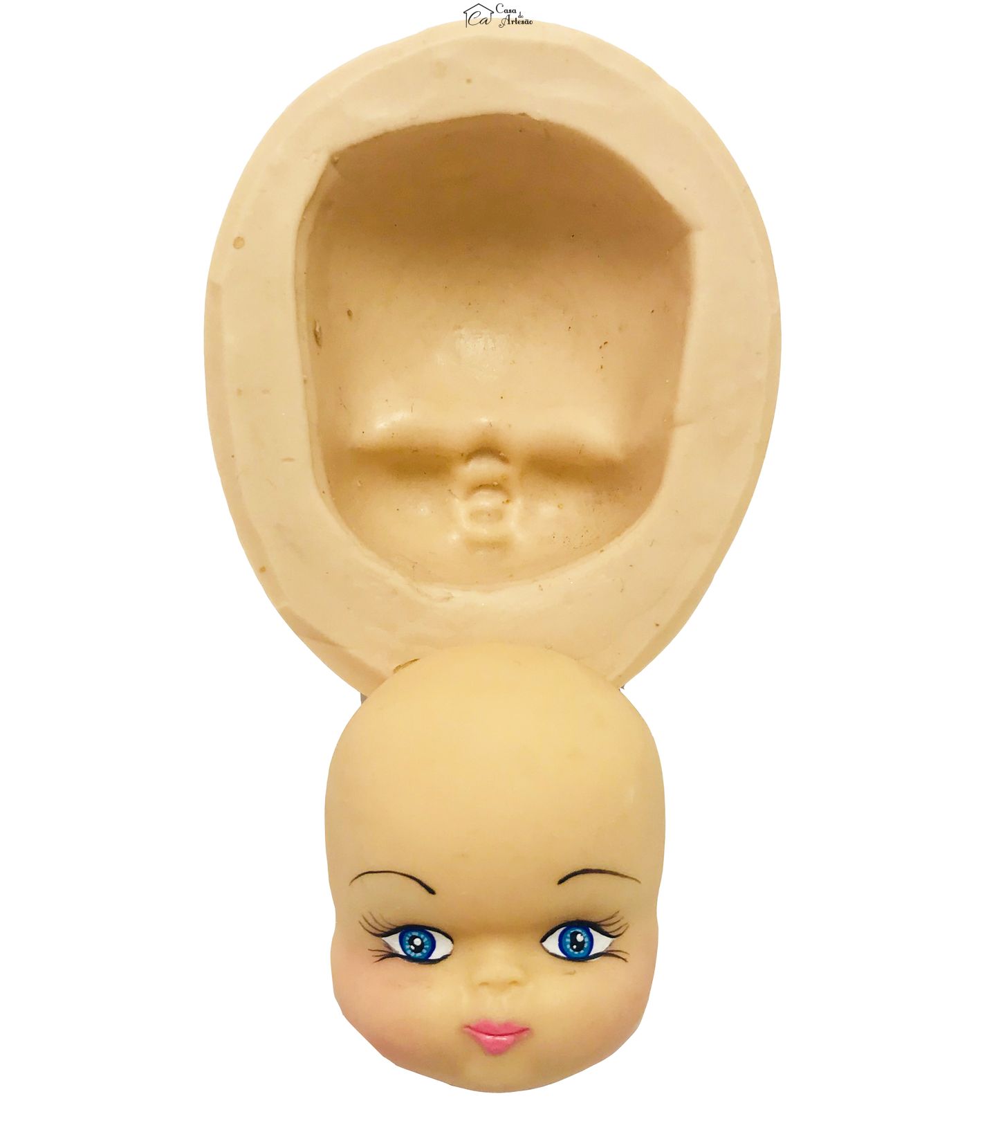 Molde de silicone - Rosto Grande