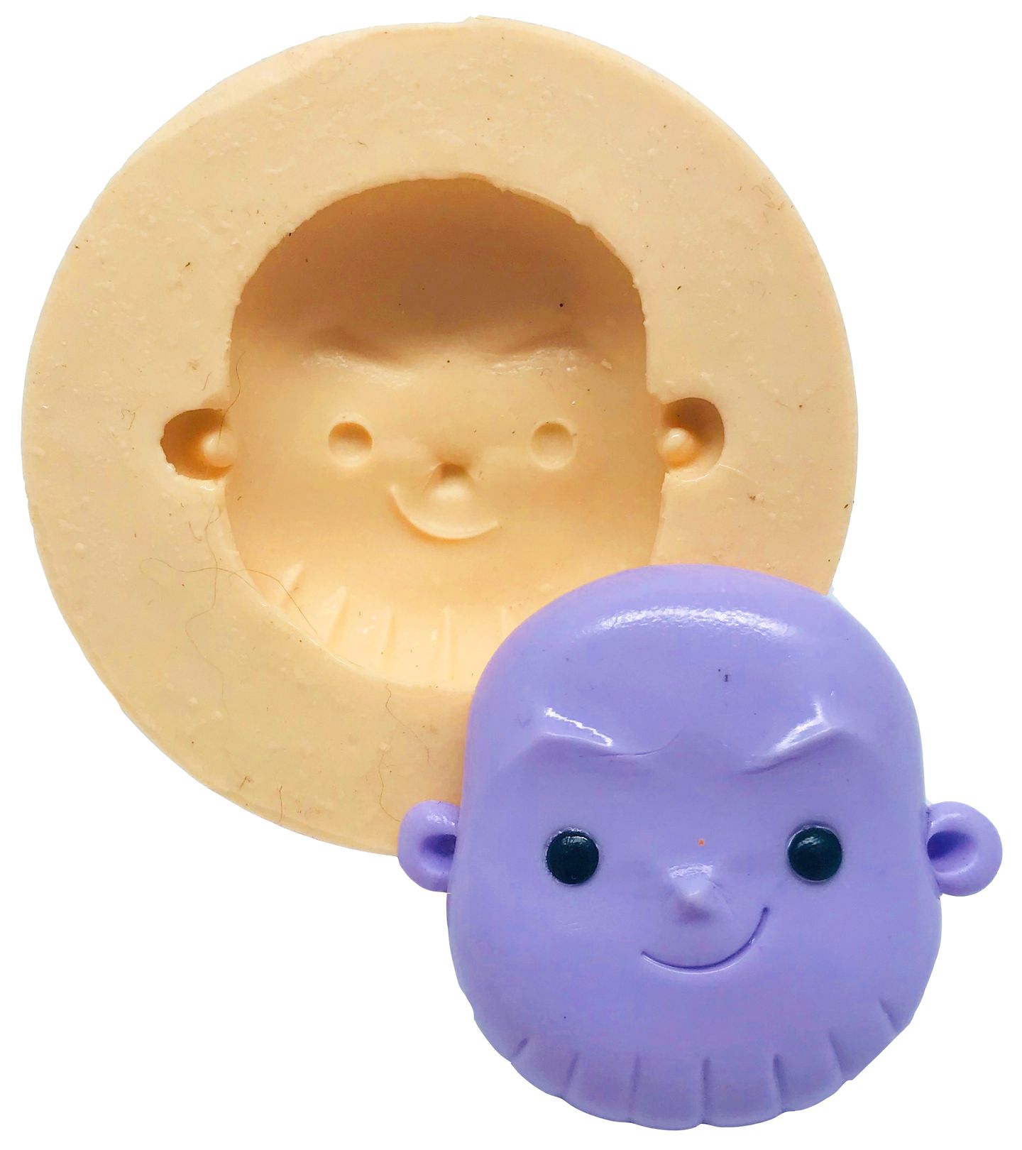 Os Vingadores - Fofinhos - Rosto Thanos - Grande - P493