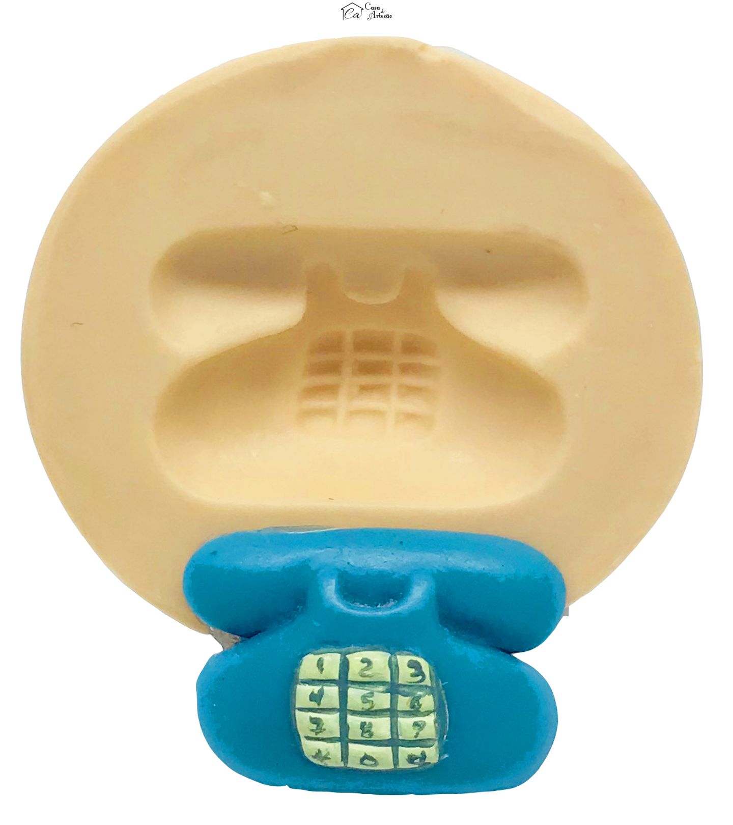 Molde de silicone - Telefone