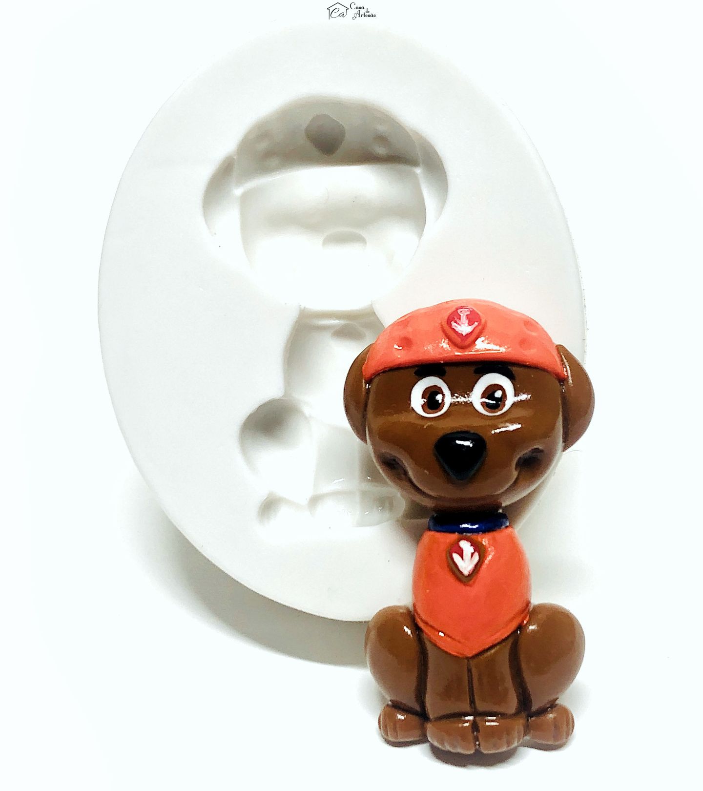 Molde de silicone - Patrulha Canina - Zuma - Grande - P1052