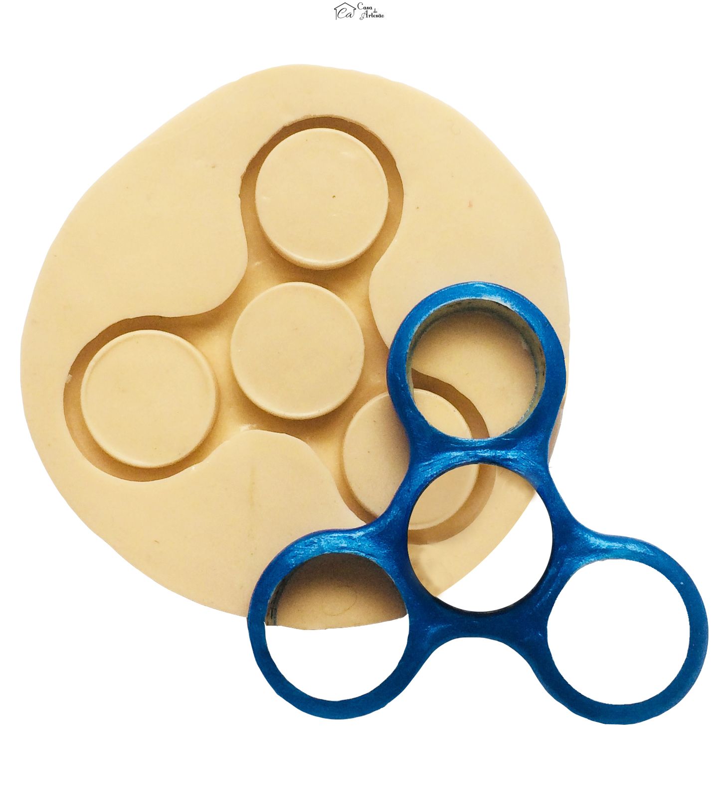 Molde de silicone - Spinner - Mod.01 - P200