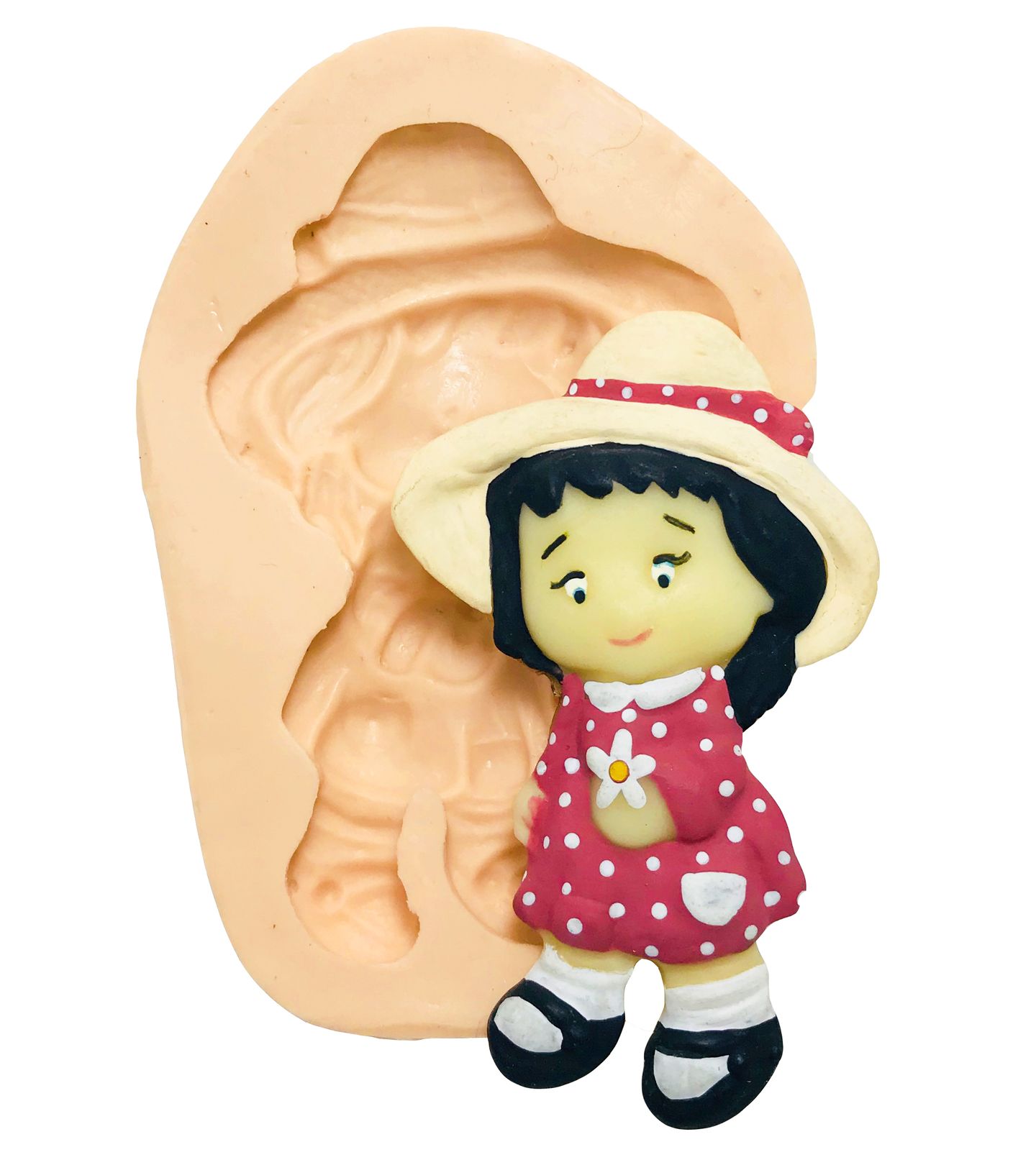 Menina c/ Chapeu - P105