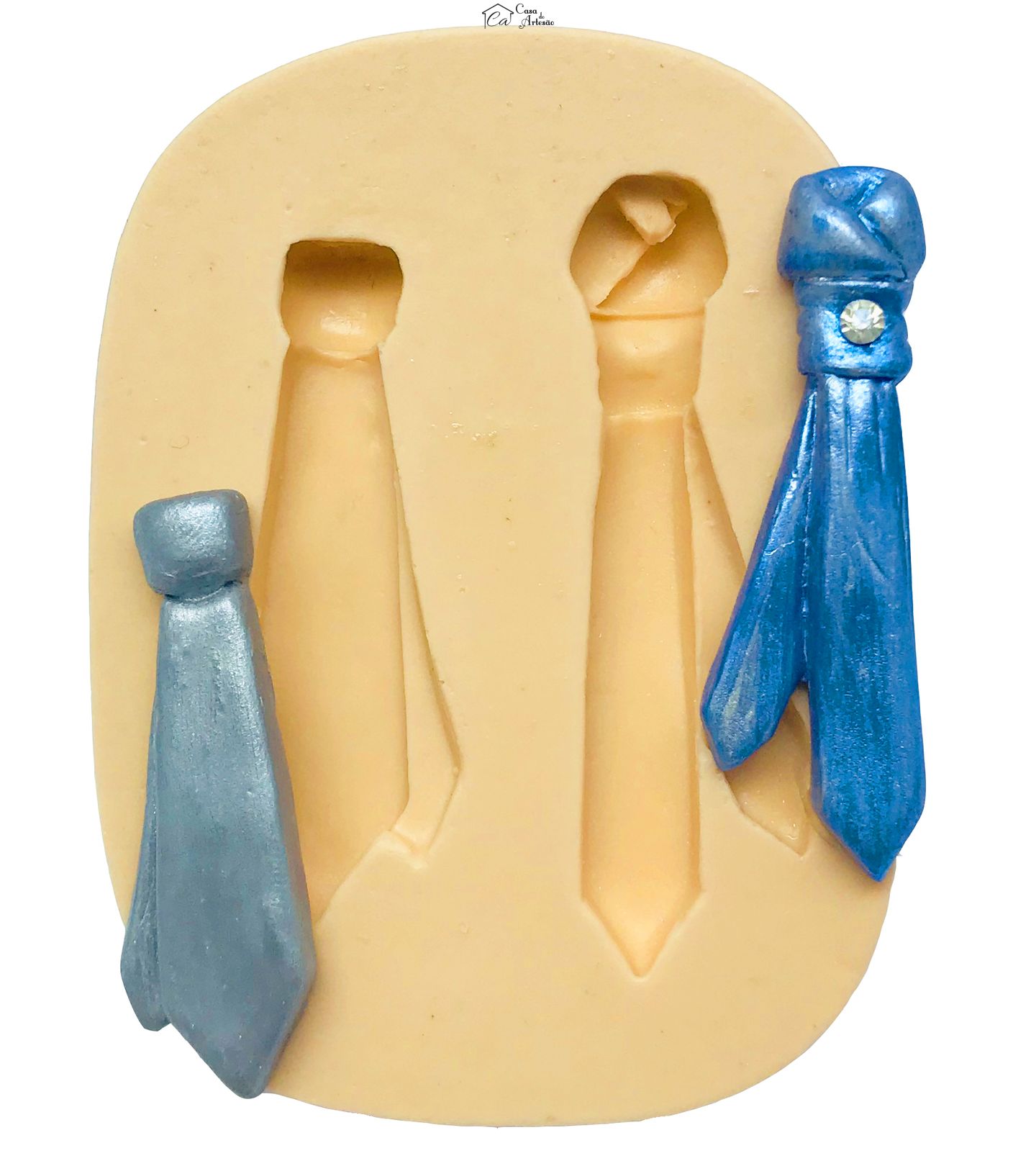 Molde de silicone - Gravata - P148