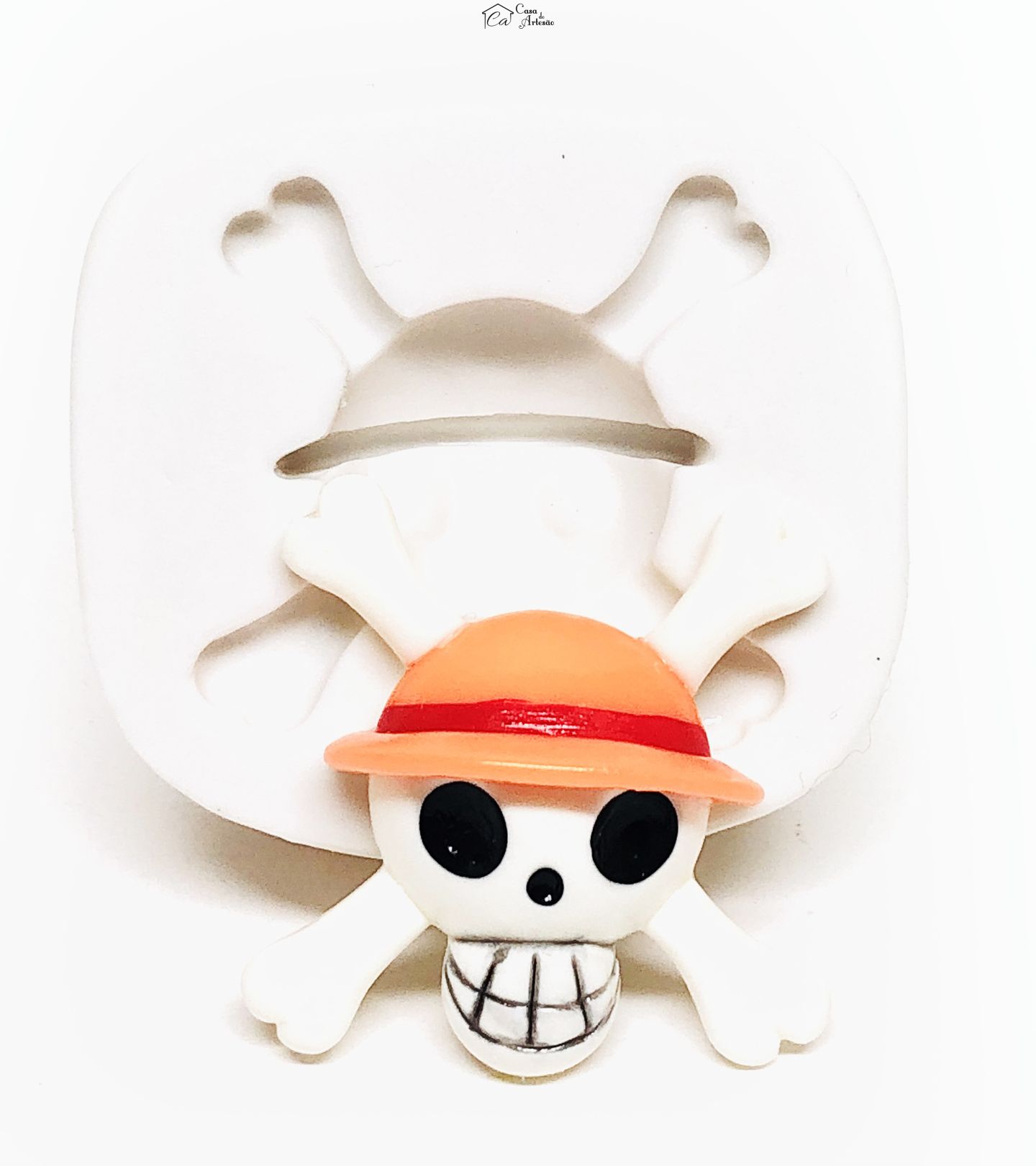 Molde de silicone - One Piece - Logo - Medio - P1213