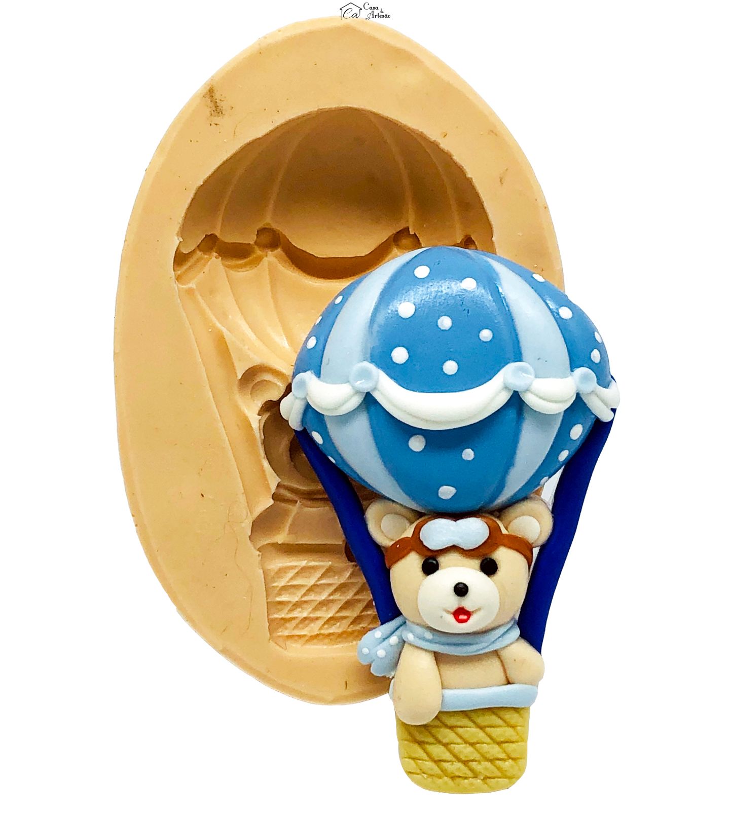 Molde de silicone - Urso Baloeiro - Medio - P755