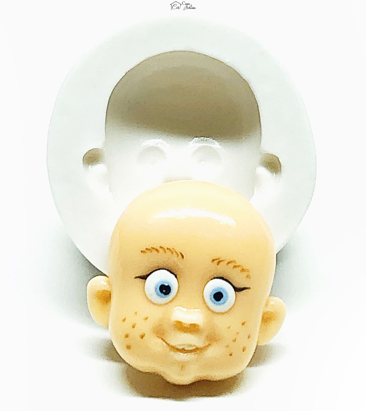 Molde de silicone - Chucky Bonzinho - Rosto Chucky - Medio - P976