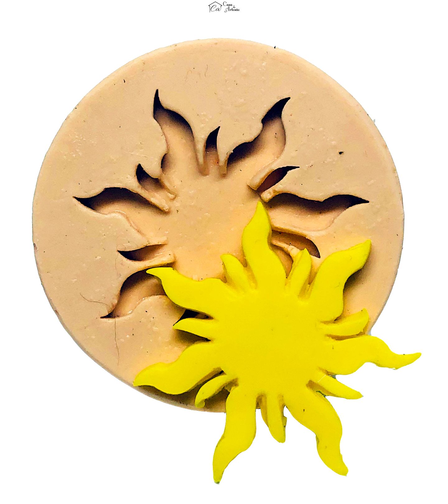 Molde de silicone - Sol - P734