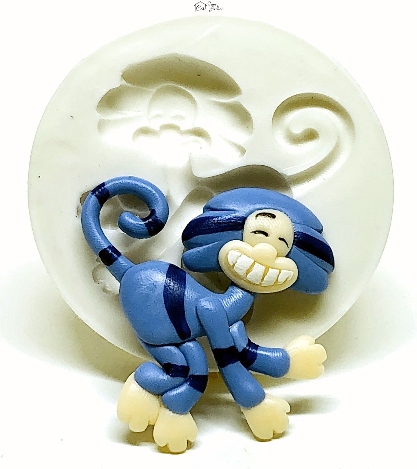 Molde de silicone - Jacarelvis - Mico Tuco - Medio - P959