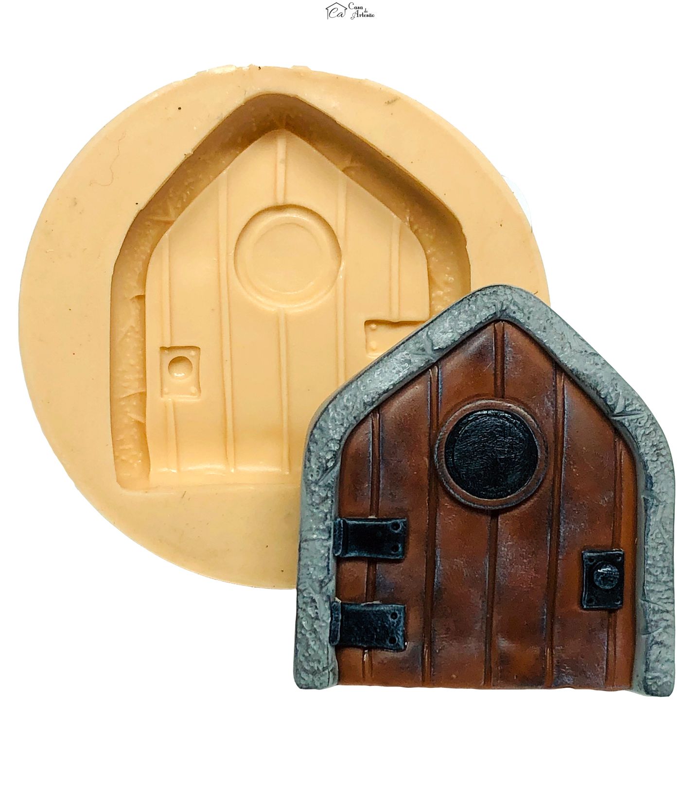 Molde de silicone - Porta - Mod. 03 - Grande - P677