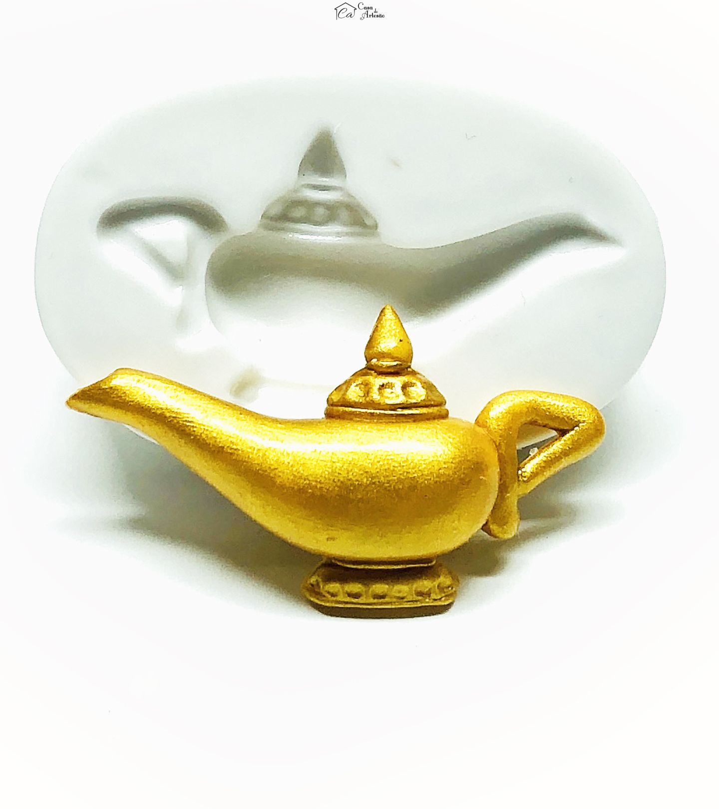 Molde de silicone - Aladim - Lampada Magica - Media - P1009