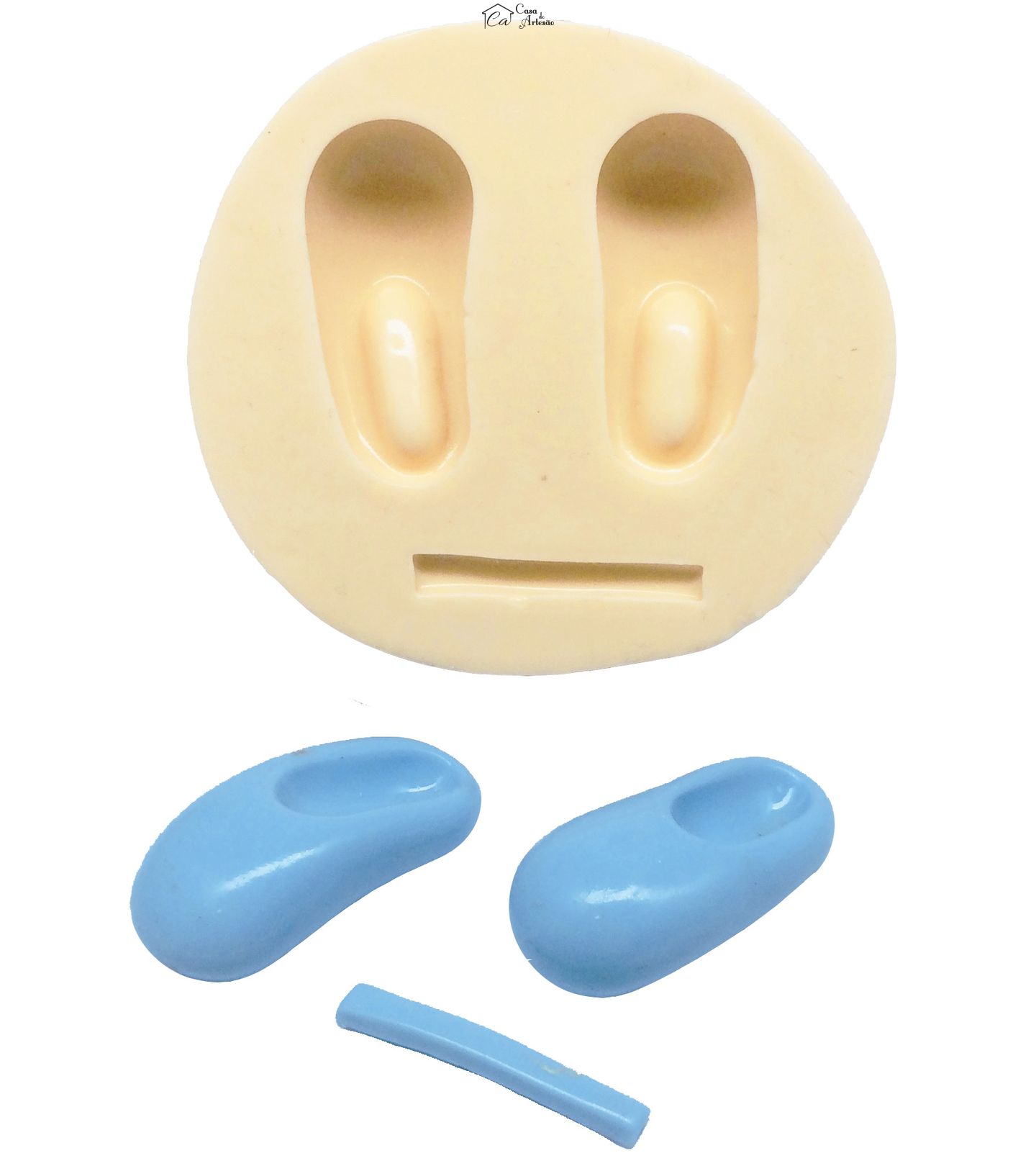 Molde de silicone - Sapato Crocs - P272