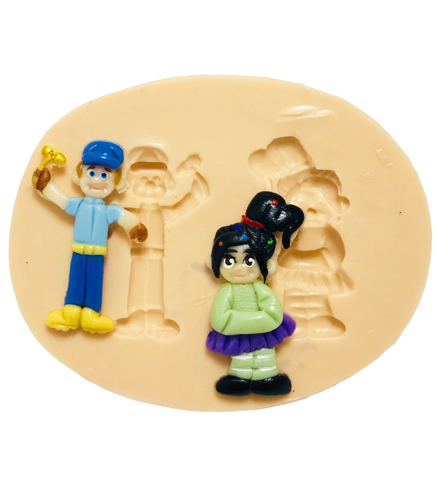 Detona Ralph - Venellope e Felix - Pequeno - P430