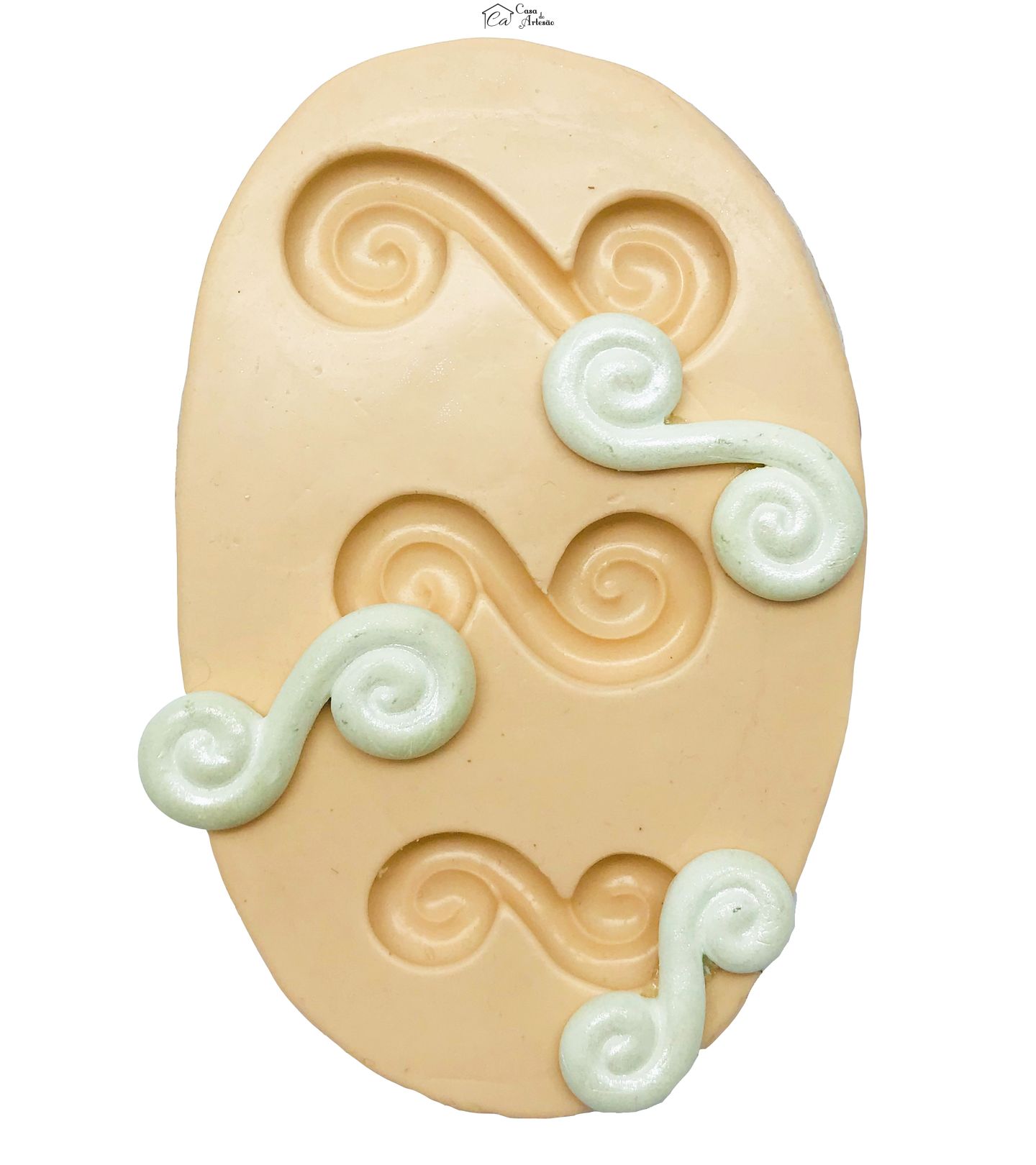 Molde de silicone - Arabesco - Gd