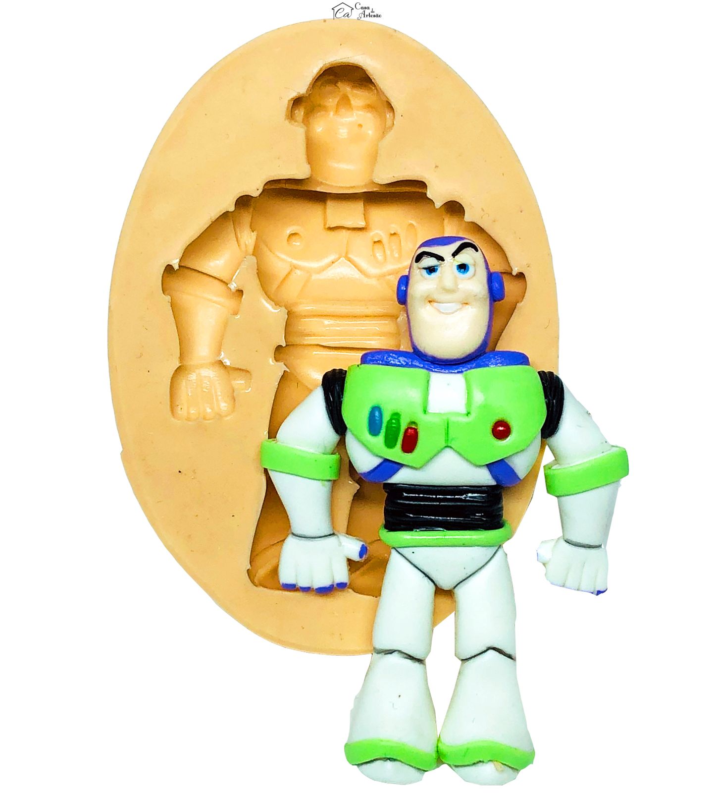Molde de silicone - Toy Story - Buzz Light Year - Grande - P663