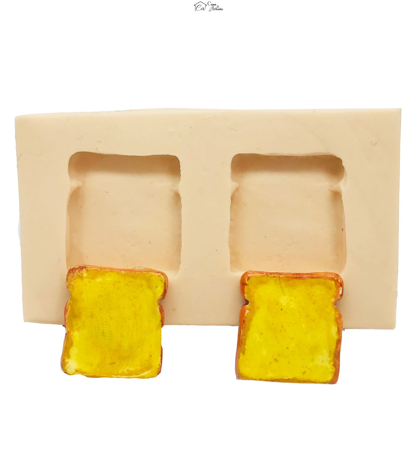 Molde de silicone - Torrada Mini - P60