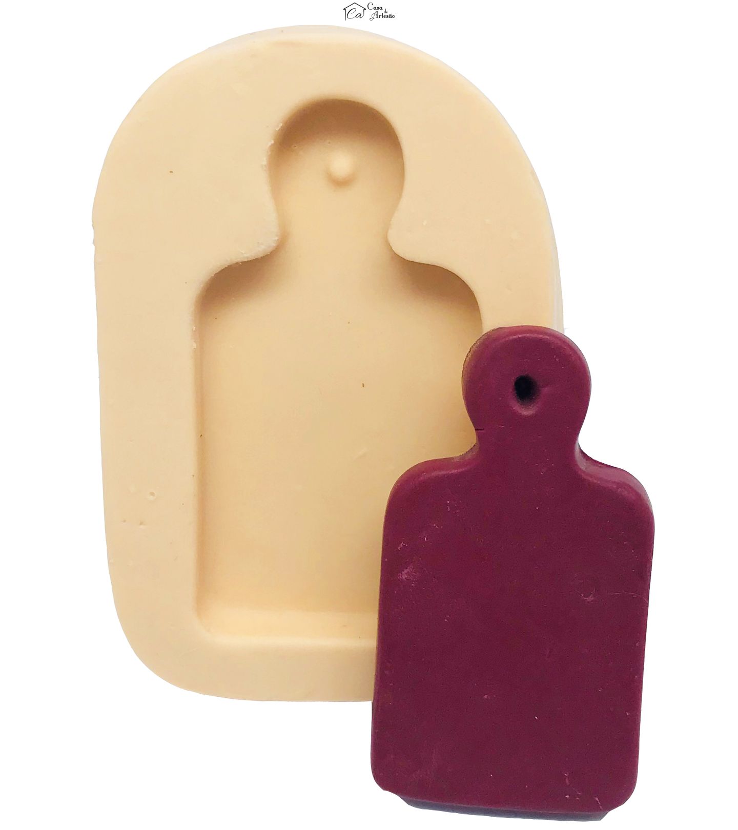Molde de silicone - Tabua Carne Retangular - P05