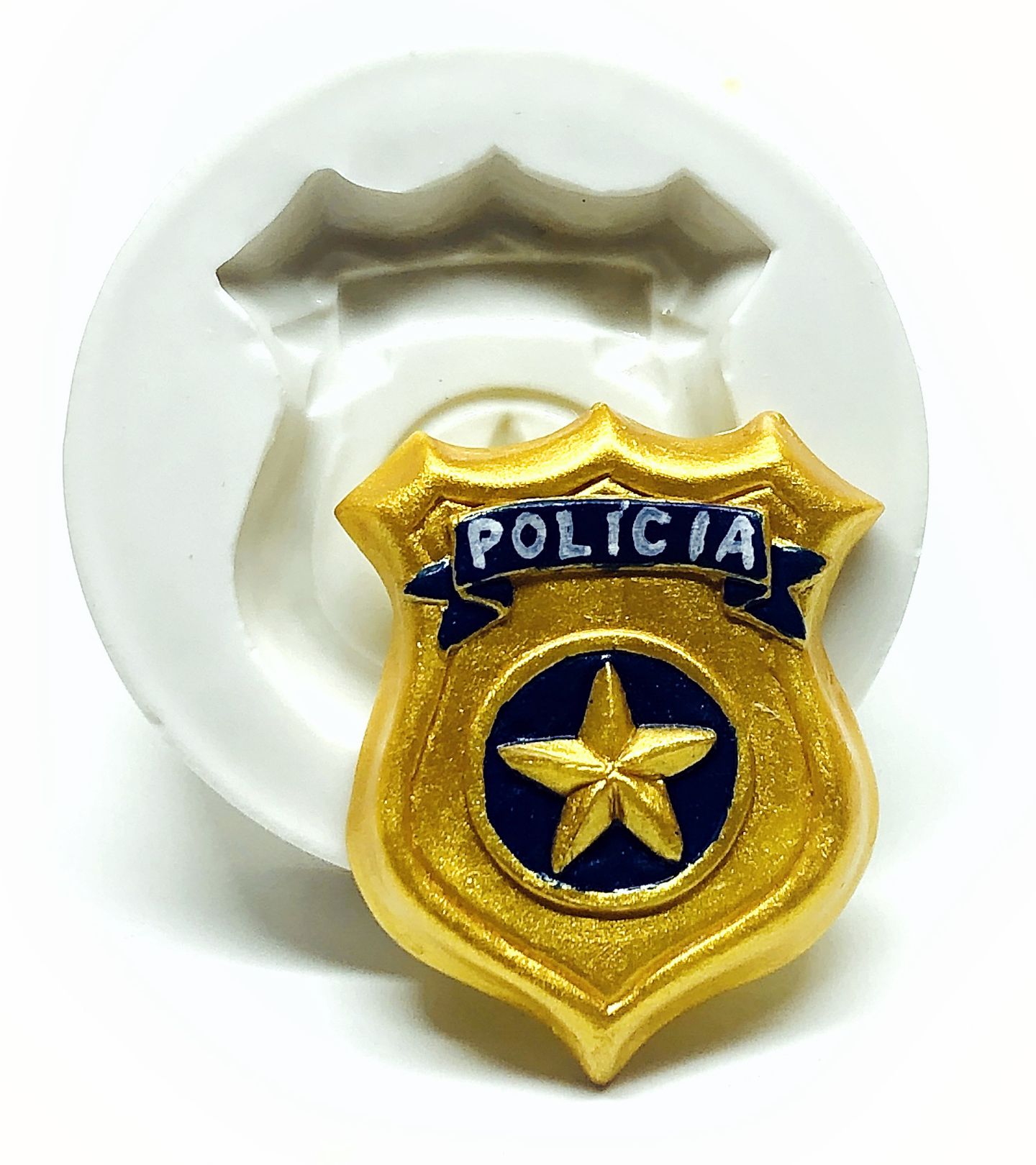 Policia - Distintivo II Medio - P1013