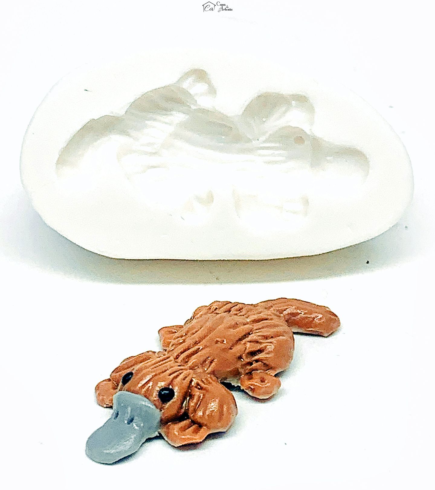 Molde de silicone - Ornitorrinco - Pequeno - P1136