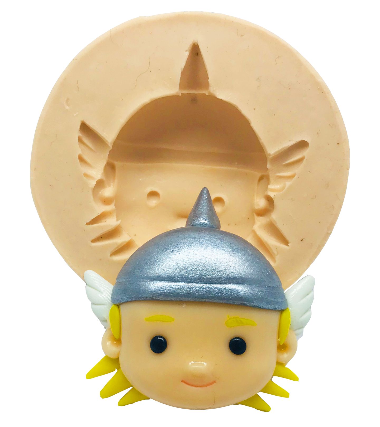 Molde de silicone - Os Vingadores - Fofinhos - Rosto Thor - Grande - P492