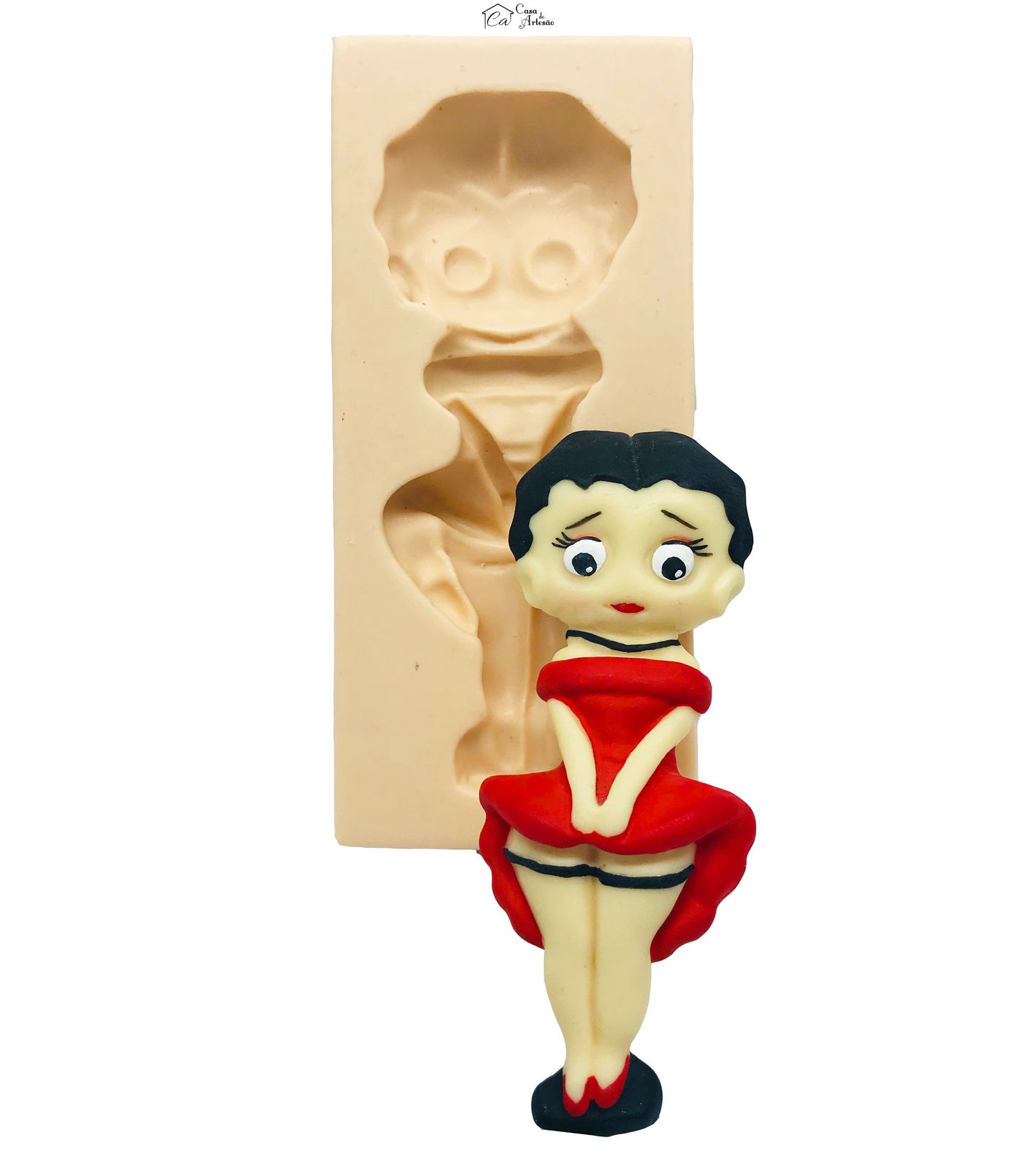 Molde de silicone - Betty Boop - P115