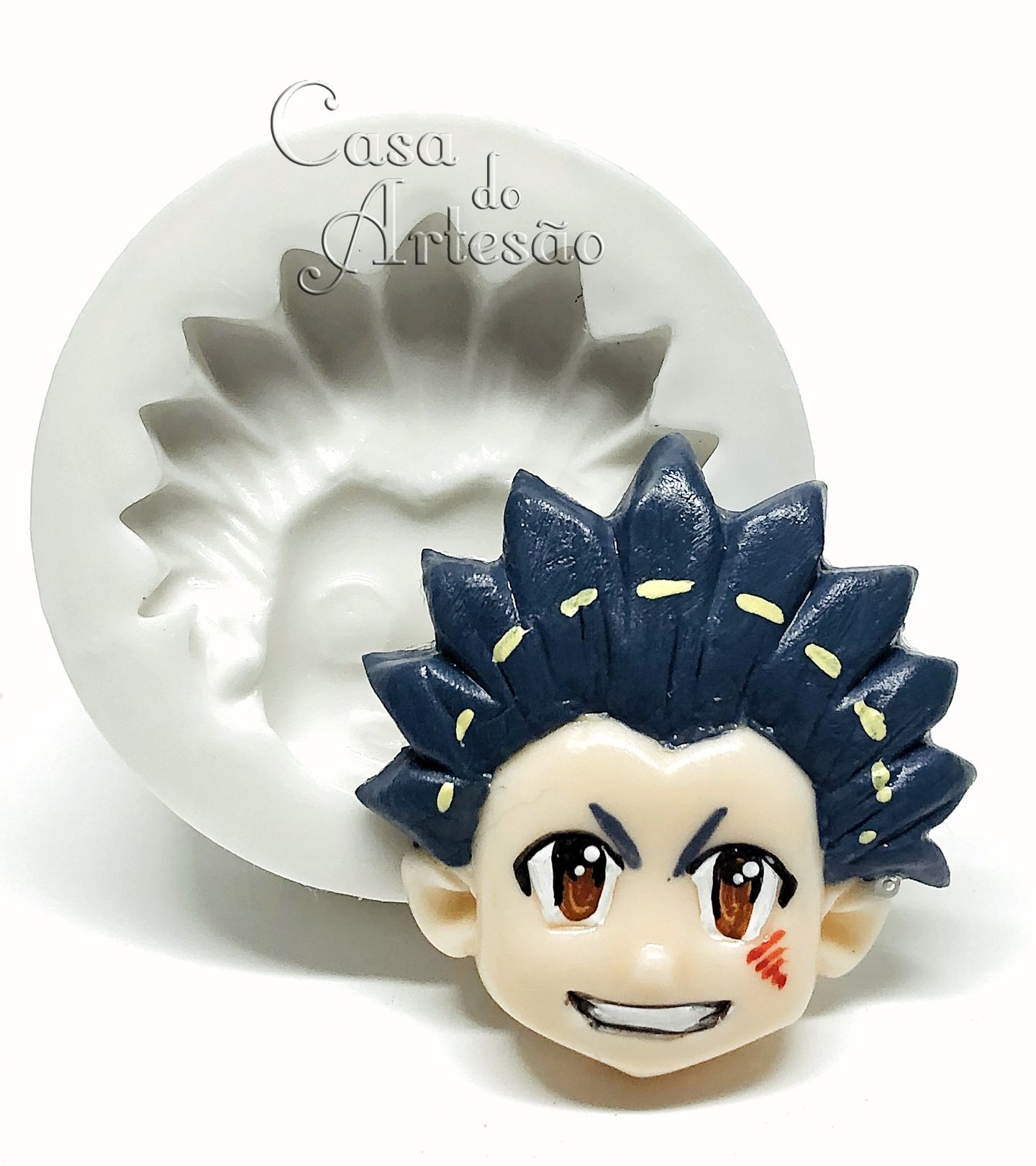 Beyblade - Rosto Valt Aoi - Medio - P912