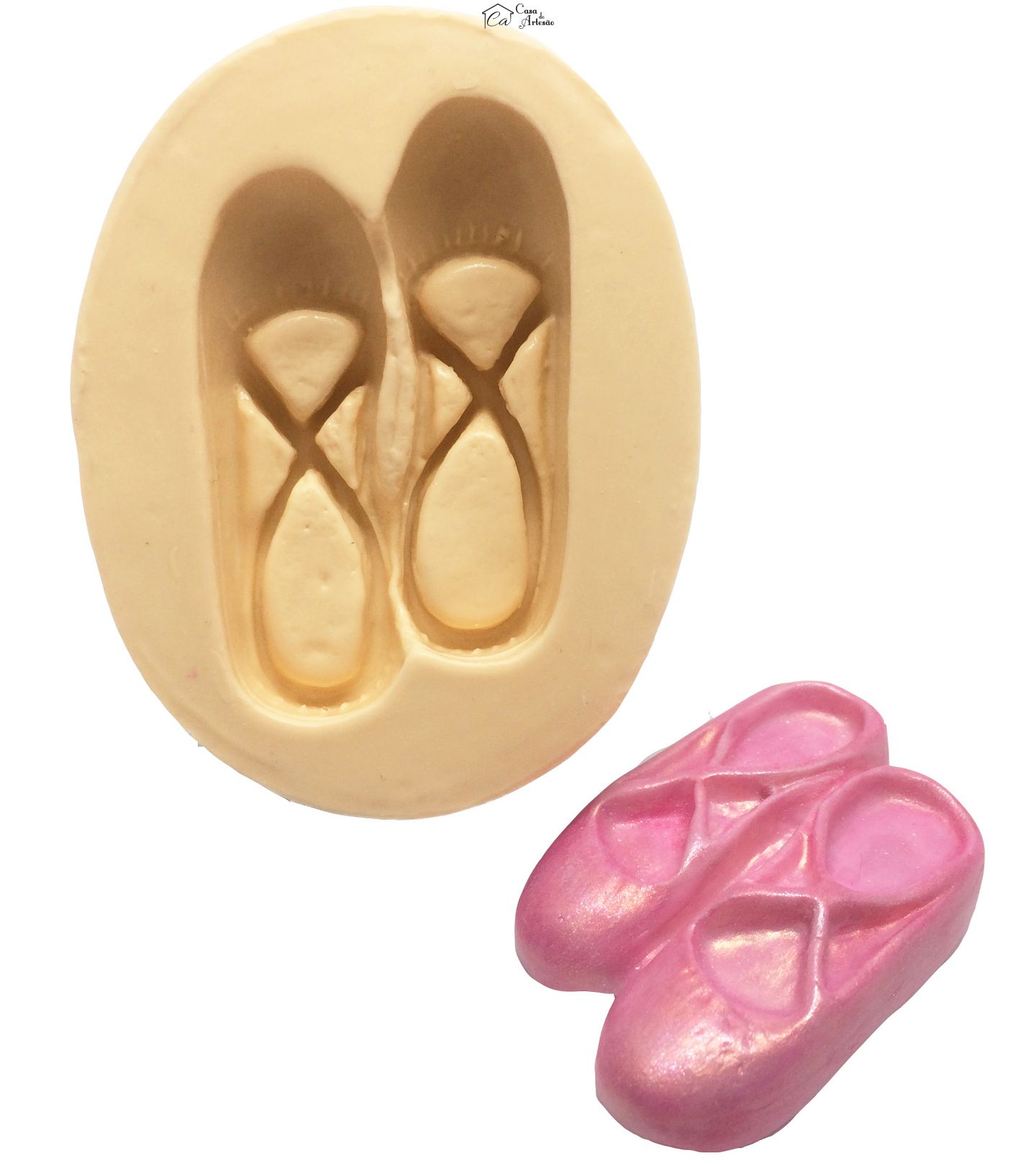 Molde de silicone - Sapatilha - Extra Grande - 332