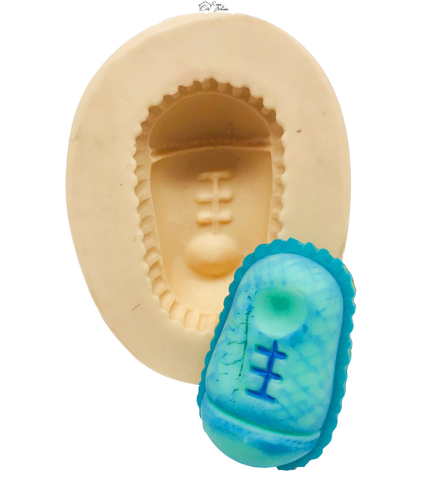 Molde de silicone - Tenis