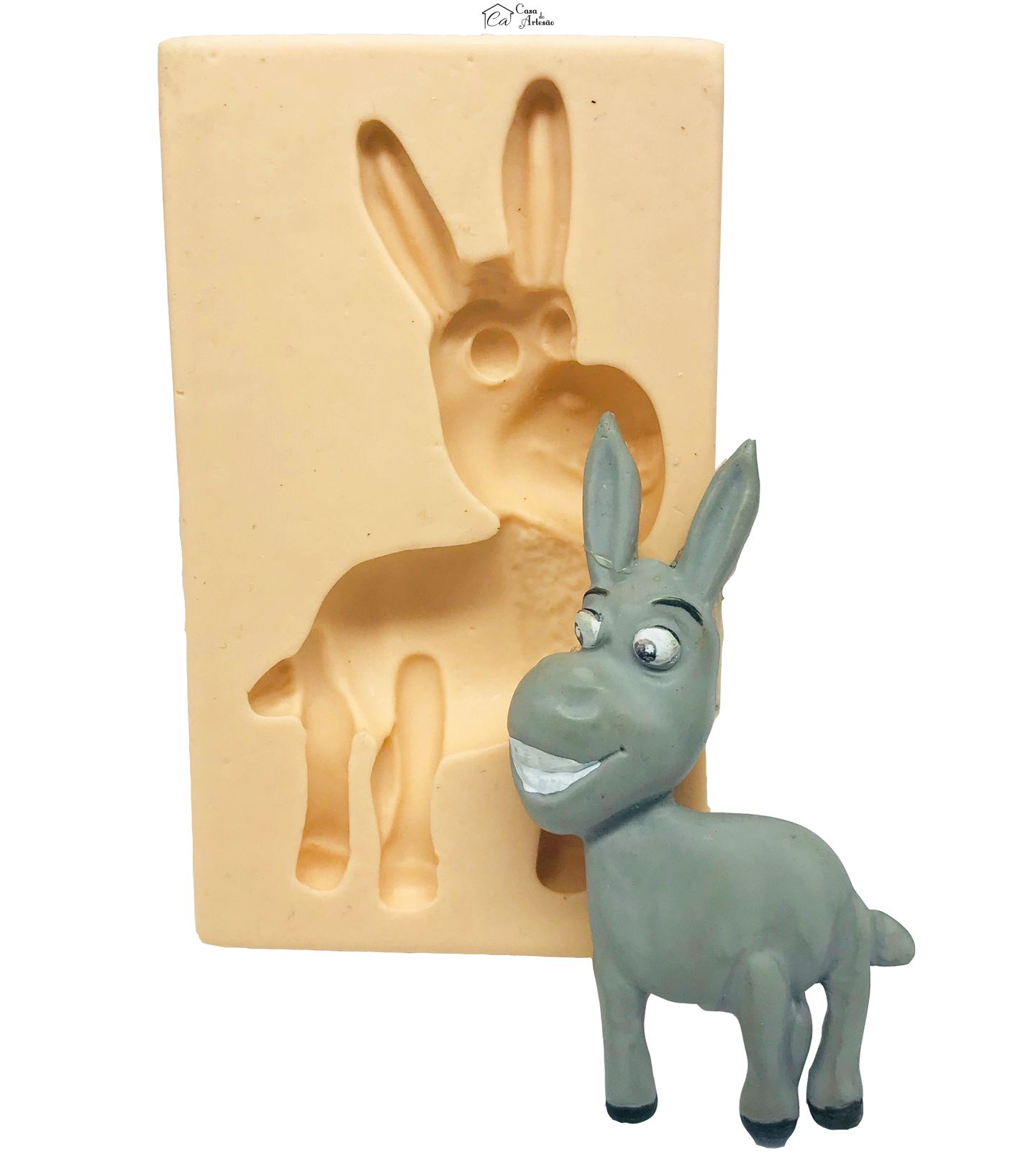 Molde de silicone - Shrek - Burro - P36