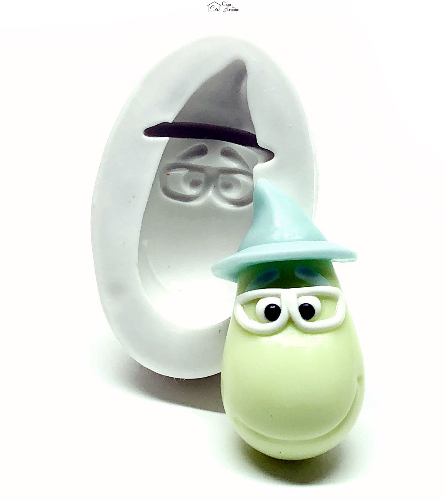 Molde de silicone - Soul - Rosto Joe Alma - Grande - P989