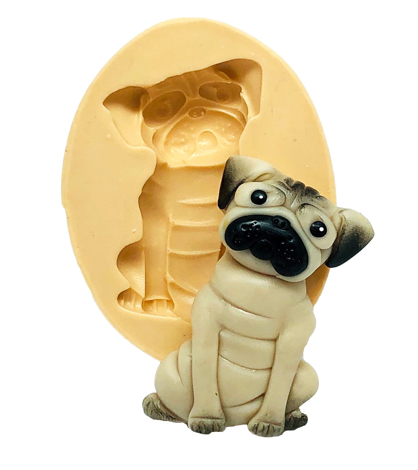 Cachorro - Pug - Grande - P828