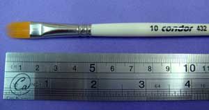 Pincel Condor Ord.432 - nº 10 - Pelo Sint. Lingua Gato