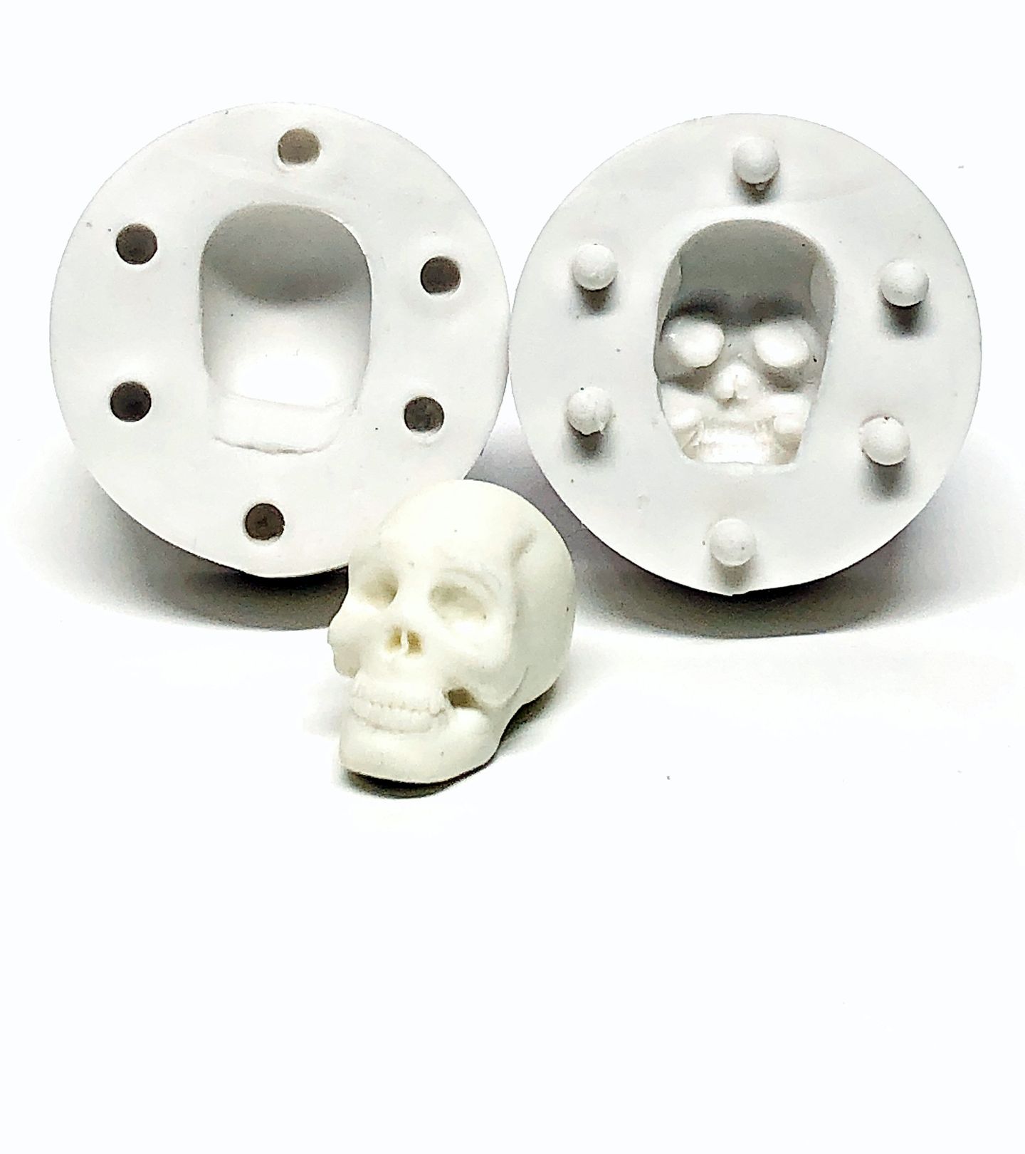 Halloween - Caveira -Tridimensional - Media - P856