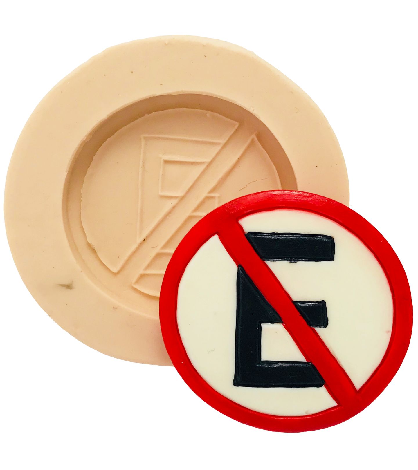 Placa Sinalização - Não Estacione - Grande - P447