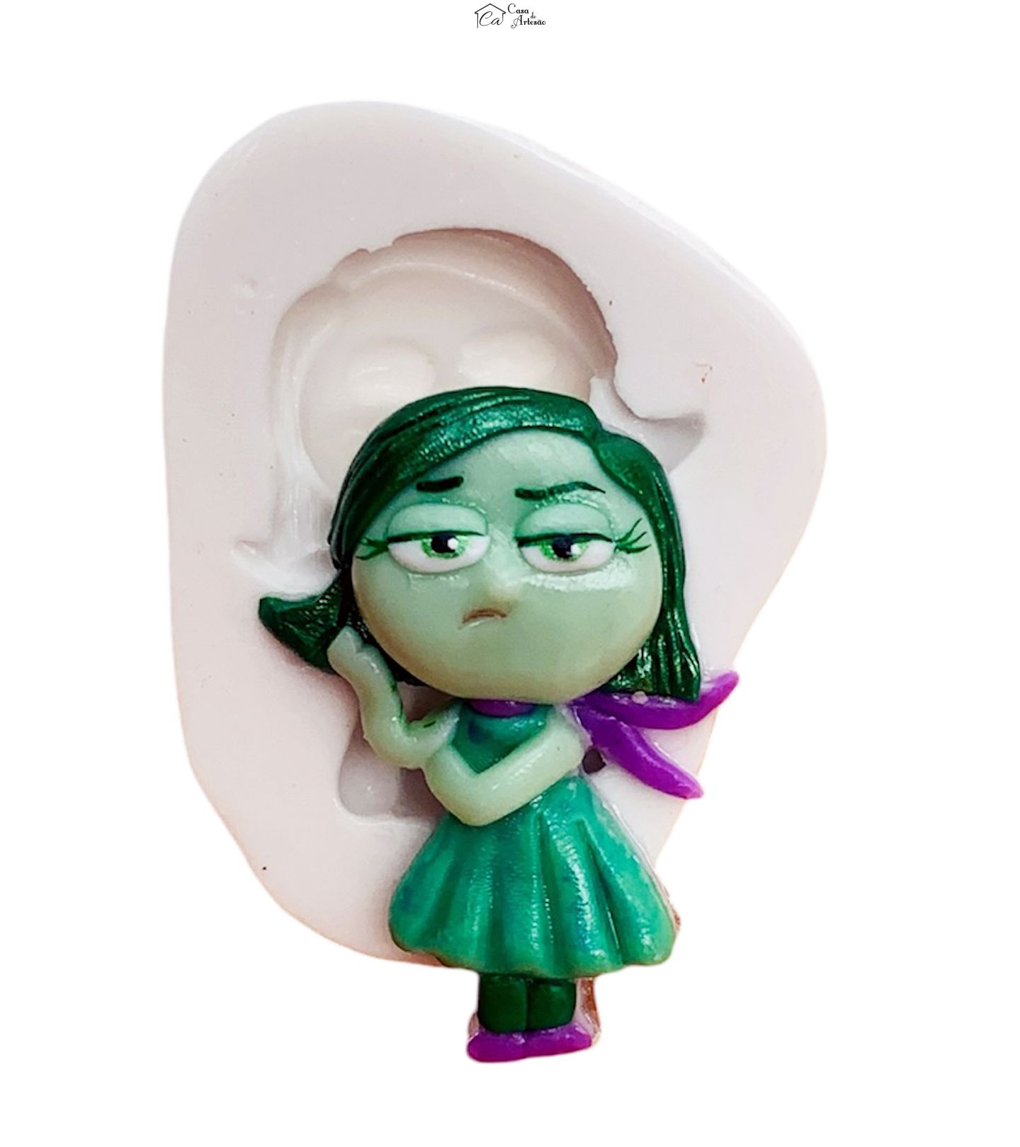 Molde de silicone - Divertida Mente - Nojinho - Media - P1250