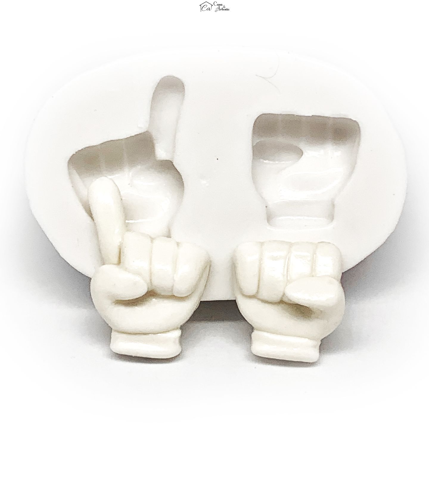 Molde de silicone - Sonic - Maos - Pequena - P1184