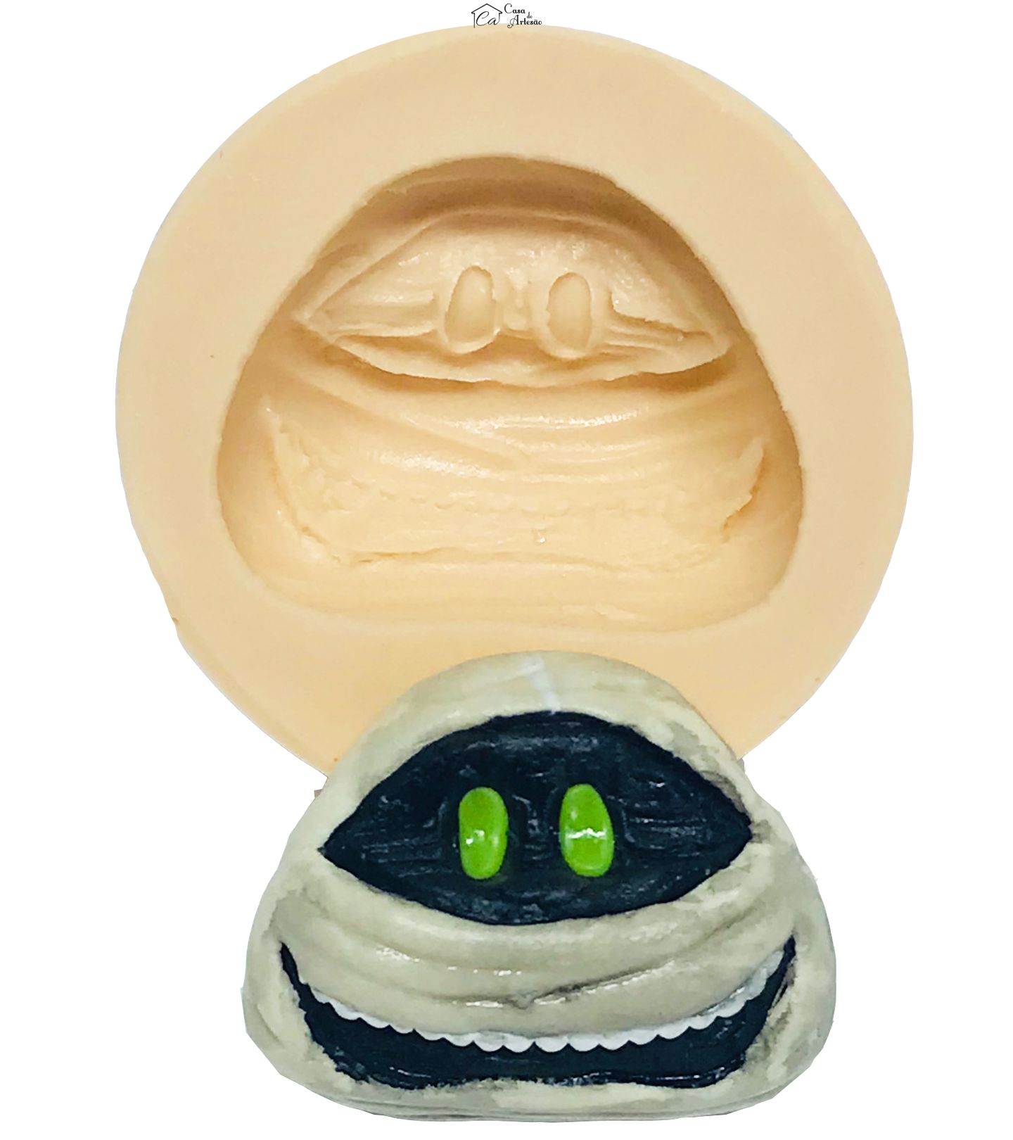 Molde de silicone - Hotel Transilvania - Rosto Murray - Medio - P549