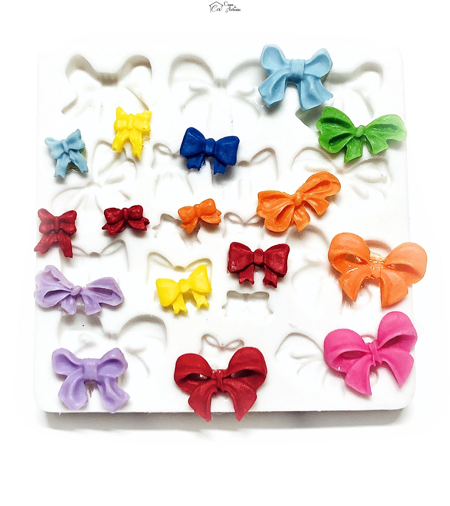 Molde de silicone - Laços - 16 Tipos - P589/P660