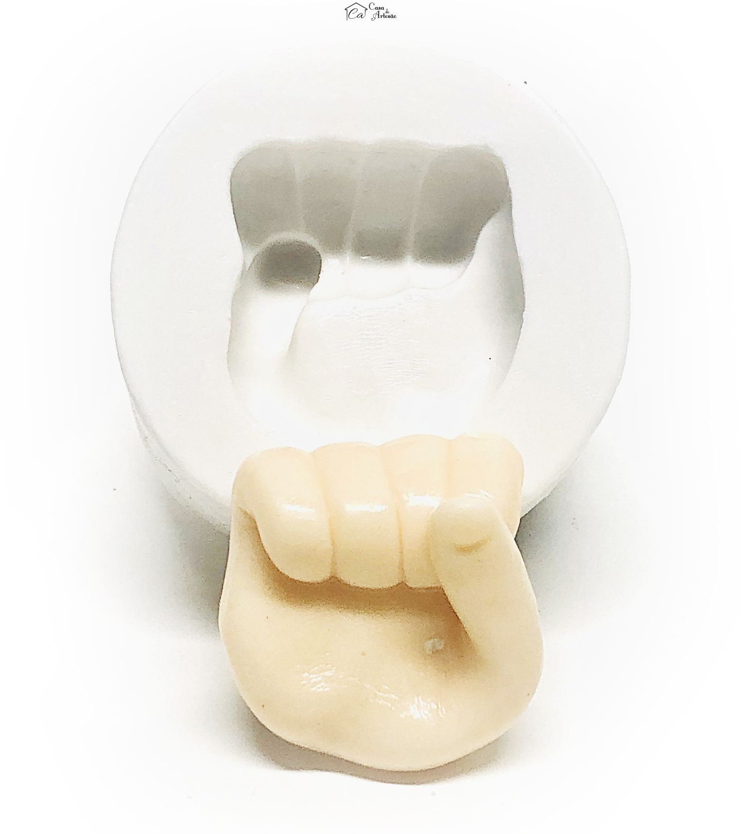 Molde de silicone - Numero Libras - Nº 6 - Grande