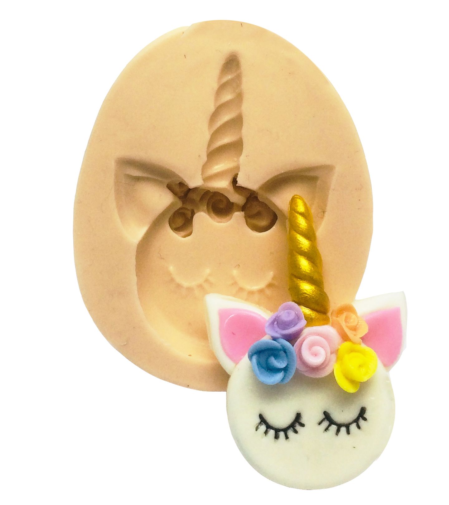 Rosto Unicornio - Pequeno - P356 / P359