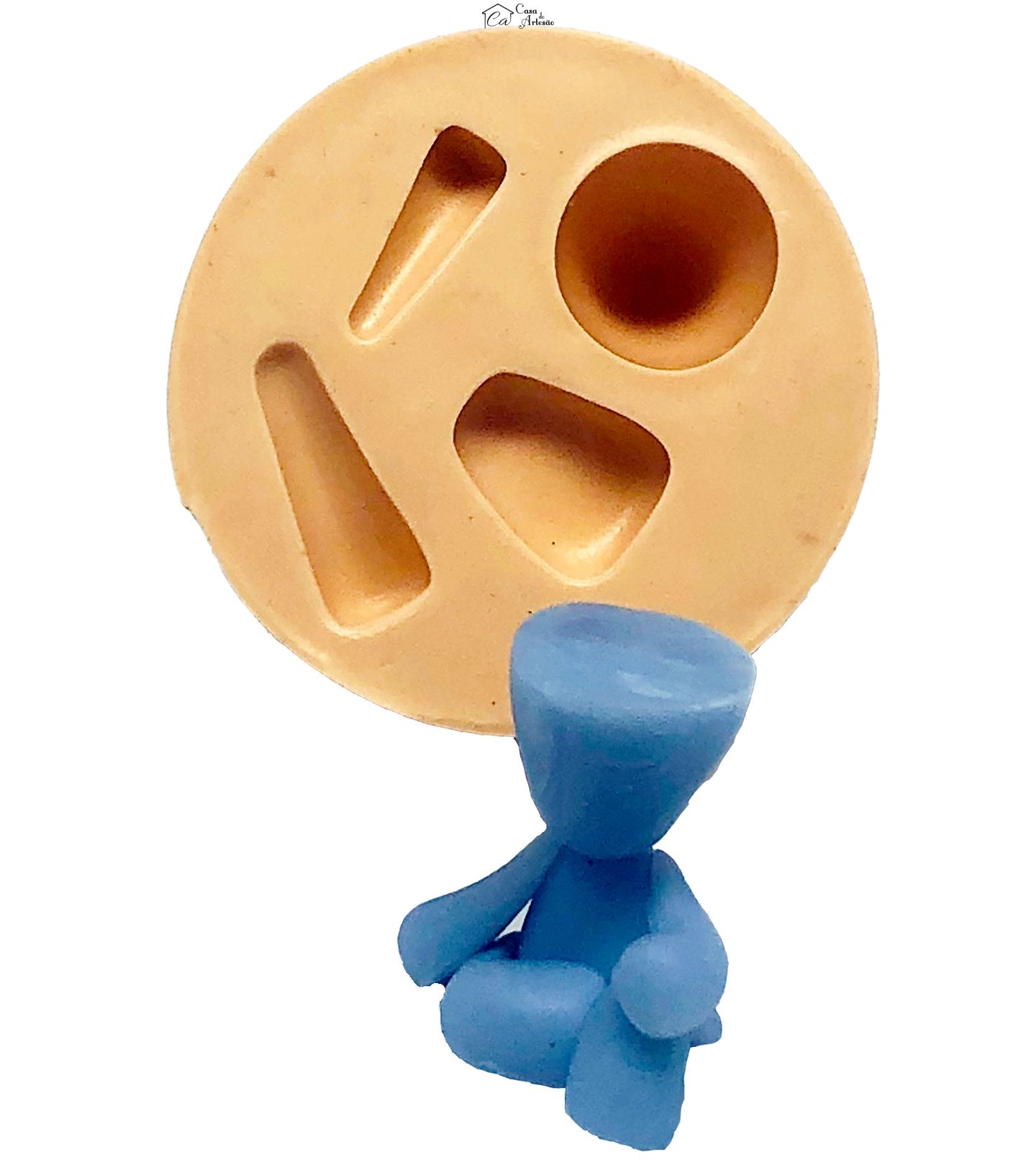 Molde de silicone - Vaso Bob II - Pequeno - P865