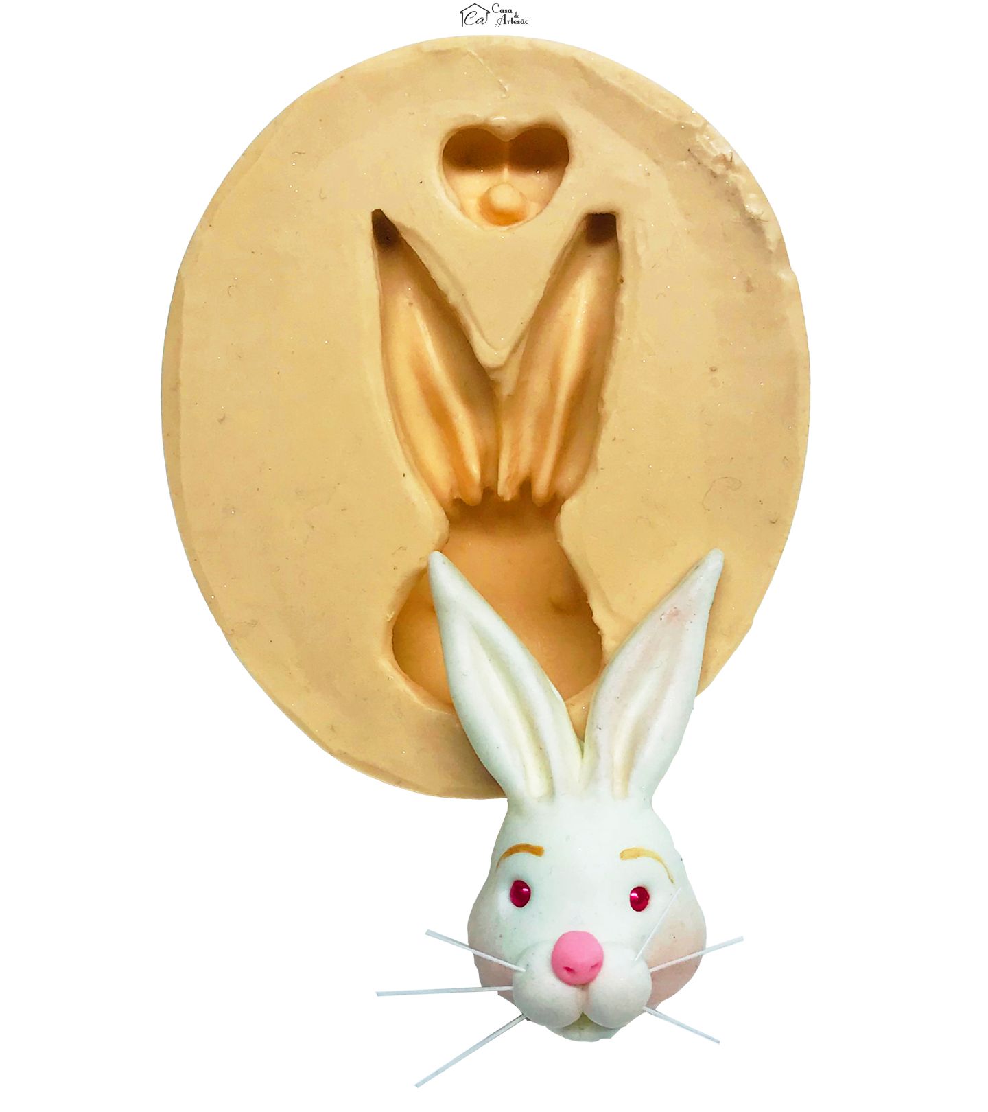 Molde de silicone - Coelho