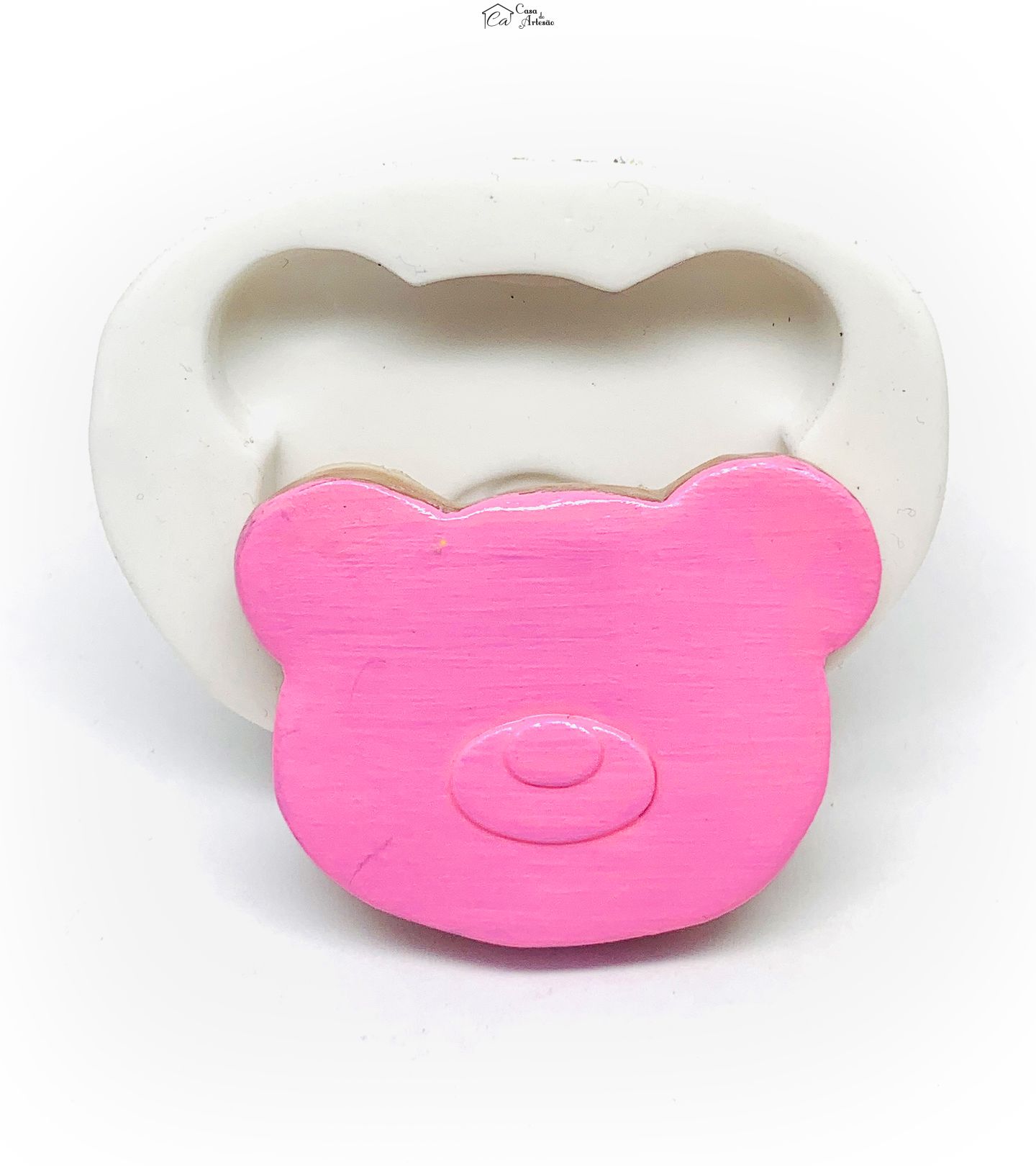 Molde de silicone - Os Aventureiros - Simbolo Rosa - Grande - P1209