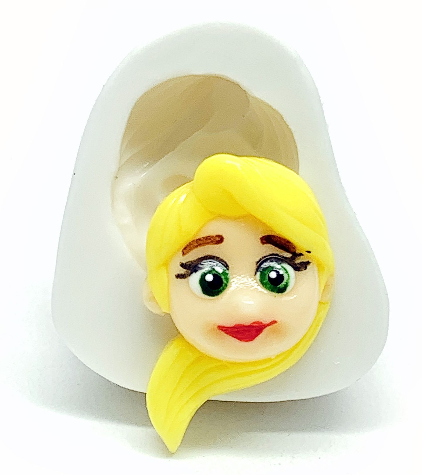 Princesas Disney - Rosto Rapunzel - Pequeno - P1149