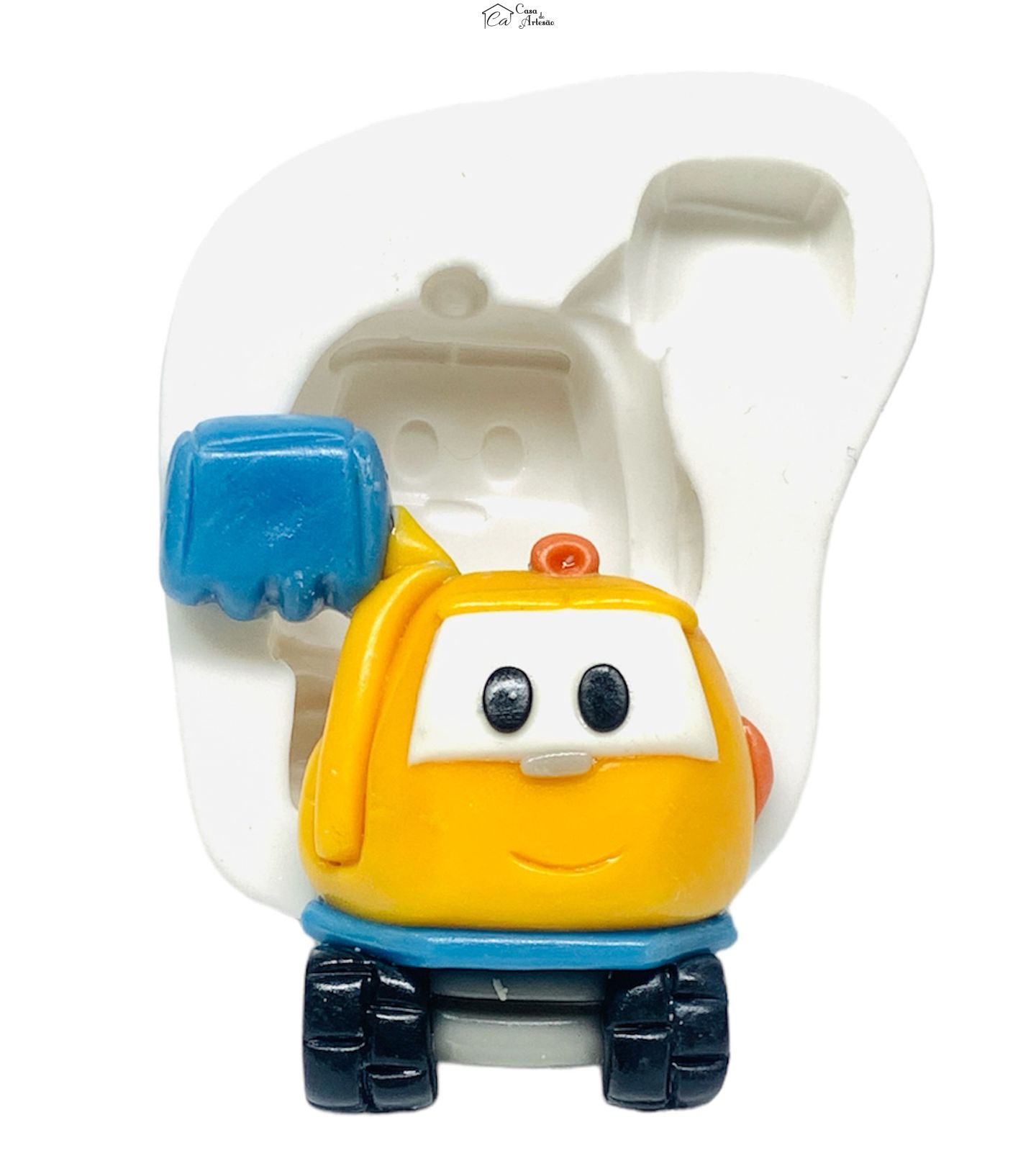 Molde de silicone - Léo o Caminhão - Scoop - Grande - P1233