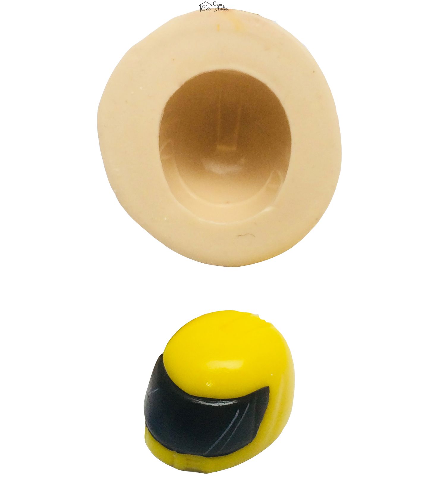 Molde de silicone - Capacete Grande