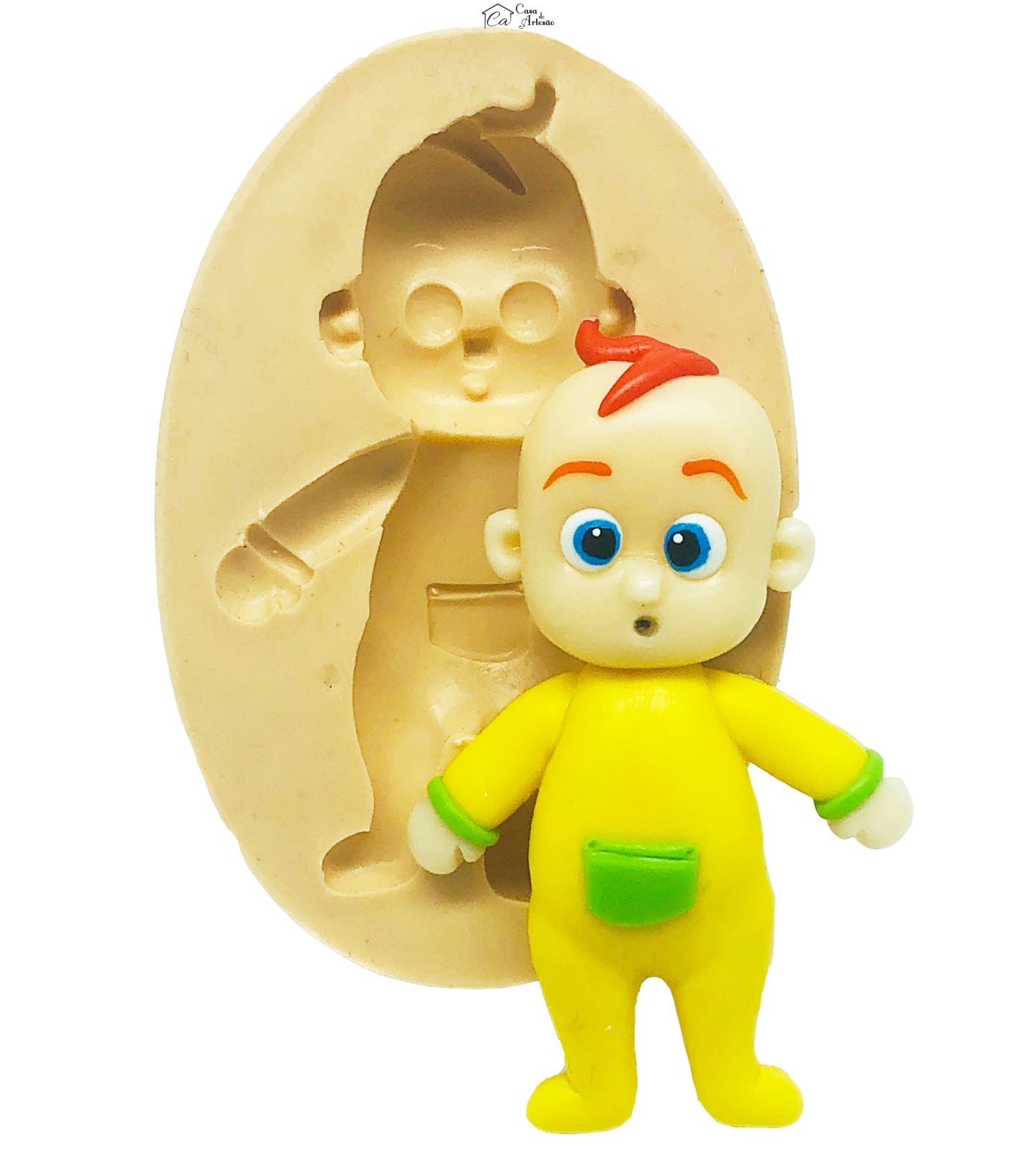 Molde de silicone - Super Jojo - Jojo - Grande - P880