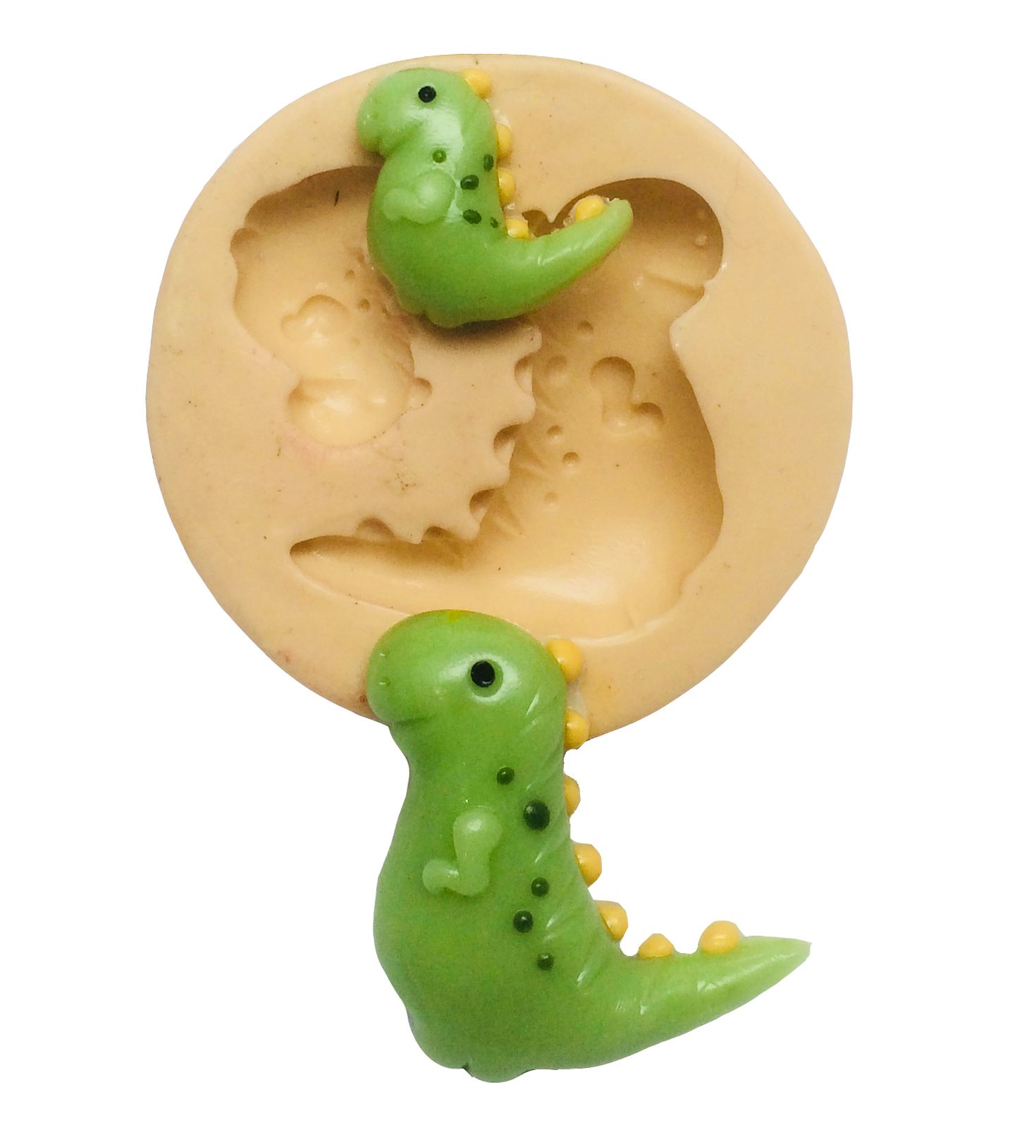 Molde de silicone - Dinossauro - Mod.07 - 02 Tamanhos -P206