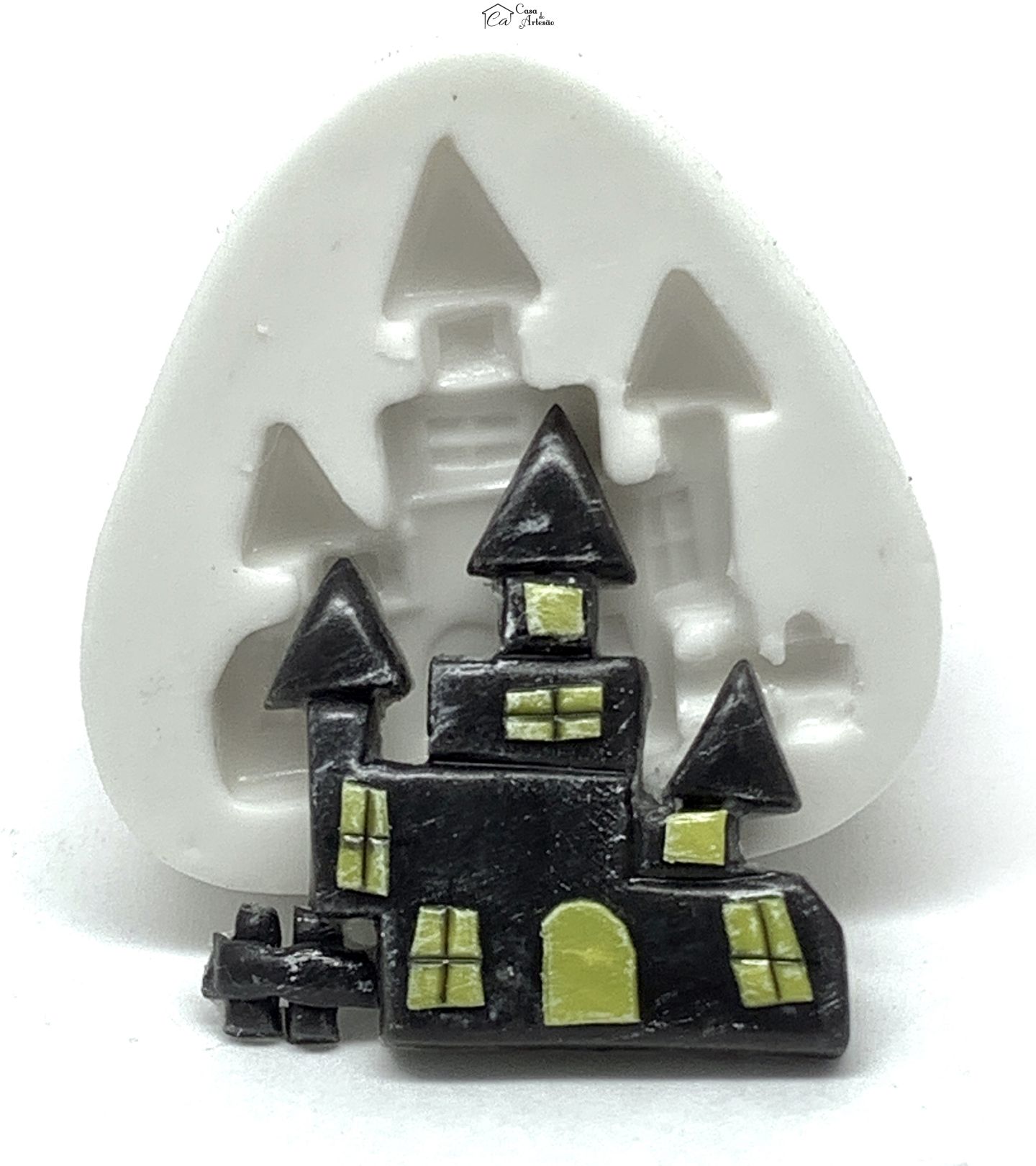 Molde de silicone - Wandinha - Escola Nunca Mais - Pequena - P1196